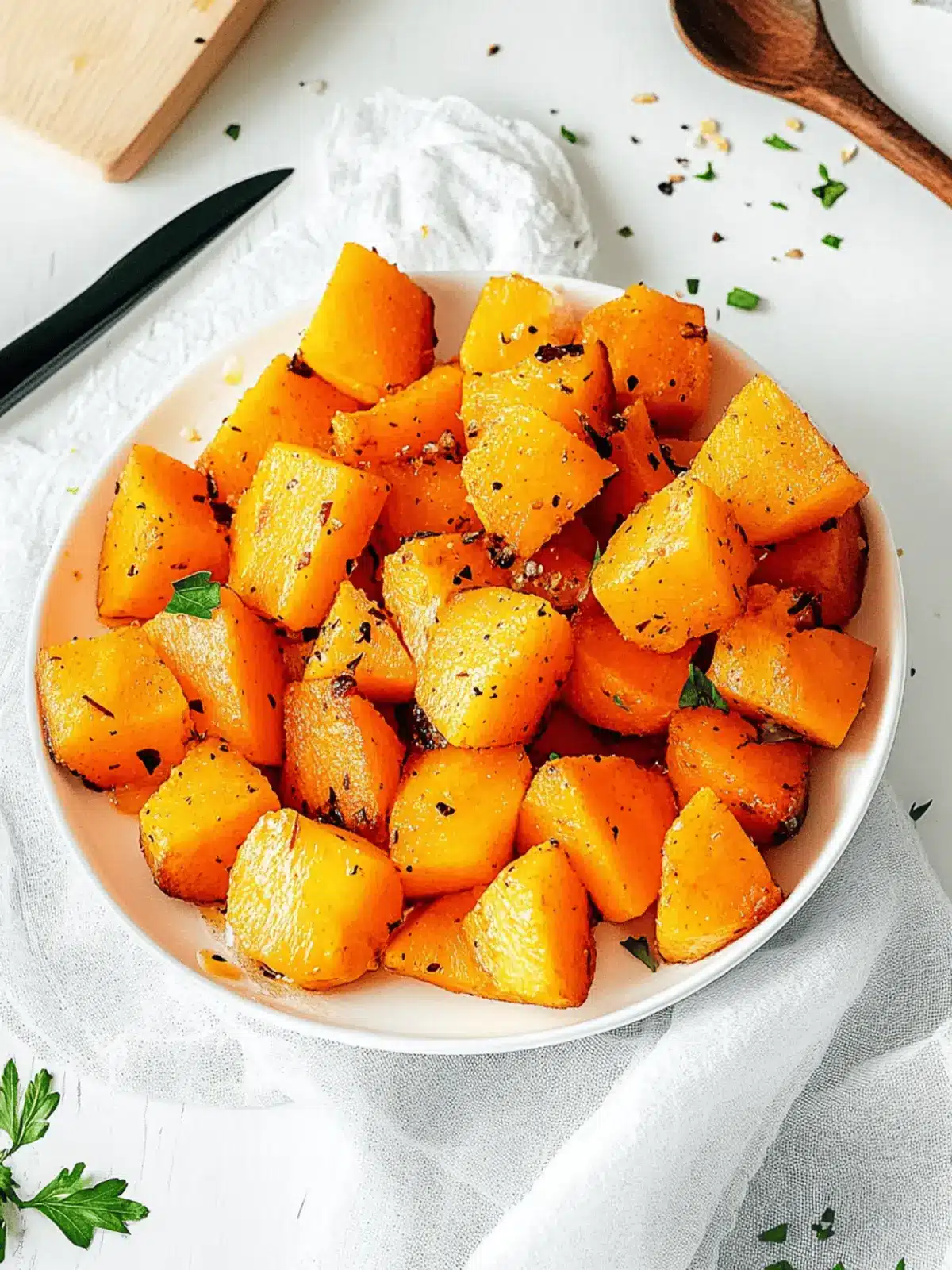 Gebackener Kürbis aus dem Airfryer