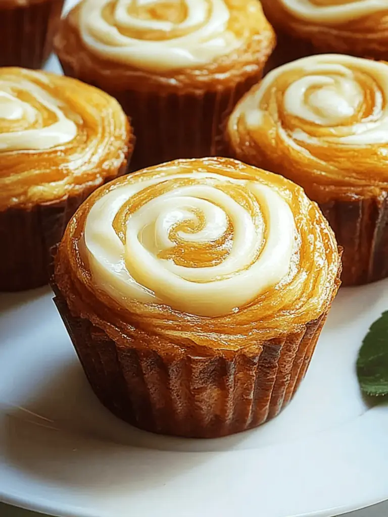 Kürbis Frischkäse Swirl Muffins