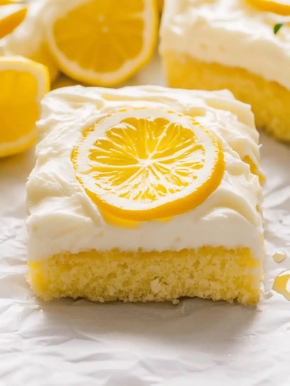 Einfacher Zitronenschaumkuchen