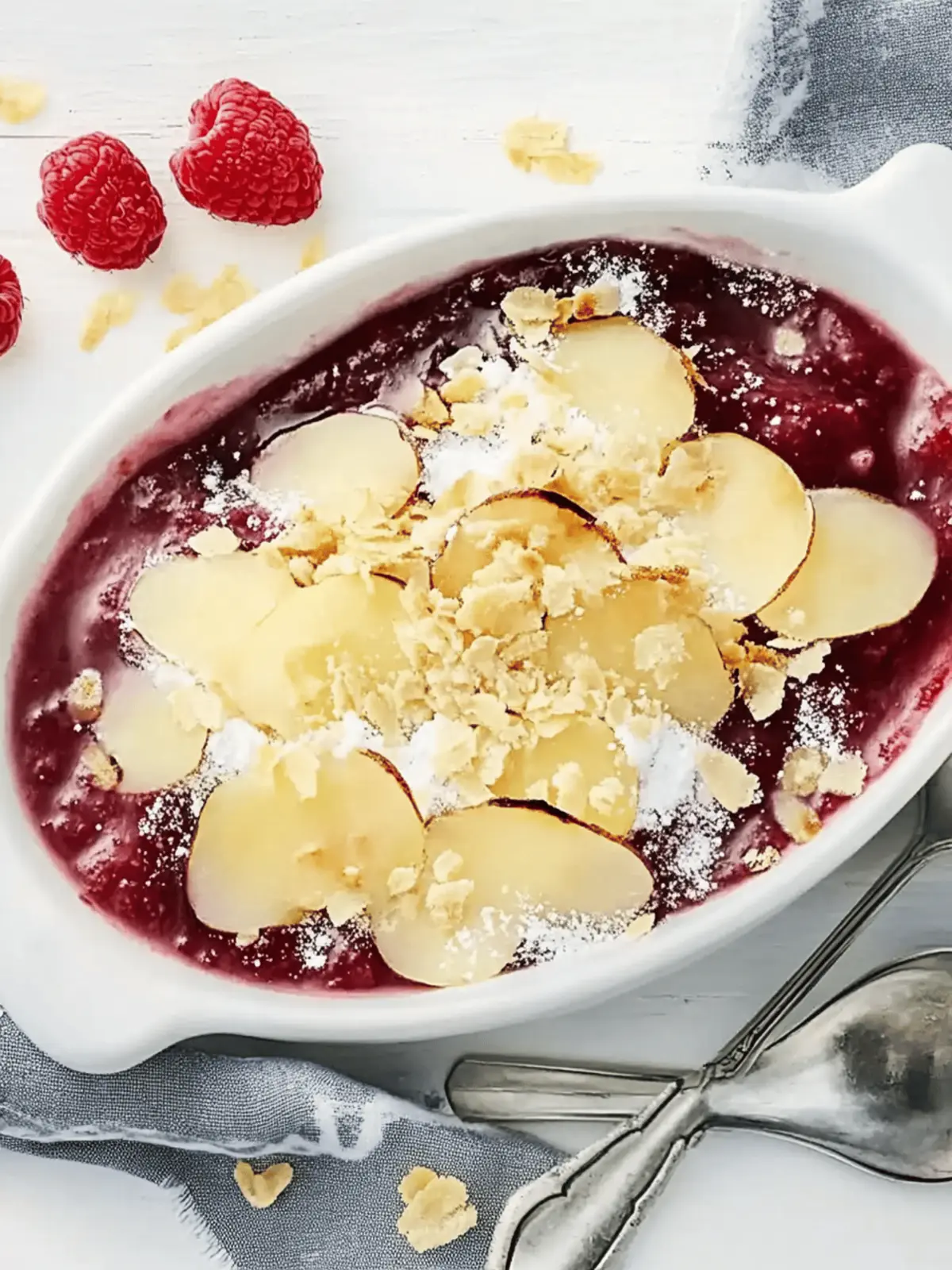 Milchreis Auflauf mit Kirschen und Mandeln 2 Milchreis Auflauf