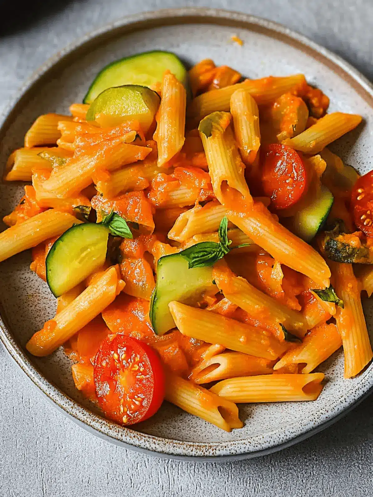 Pasta mit Gemüse