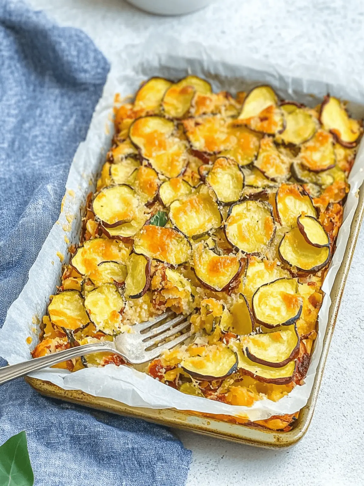 Köstliche Zucchini Scarpaccia