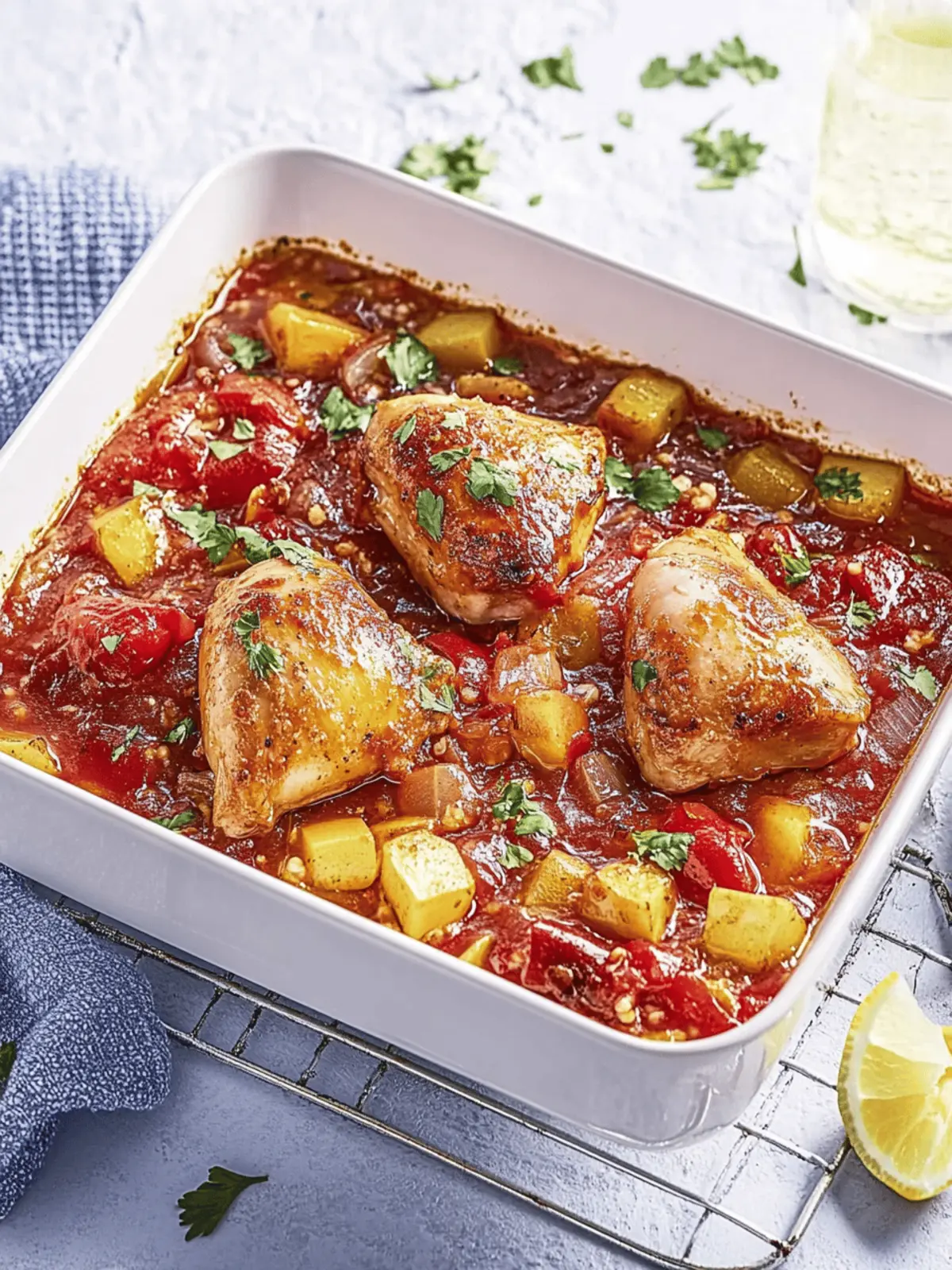 Feines Hähnchen