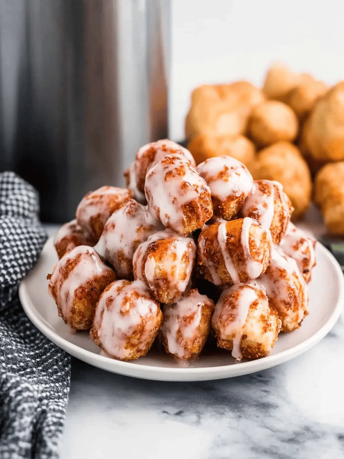 Air-Fryer Zimtschnecken-Bites