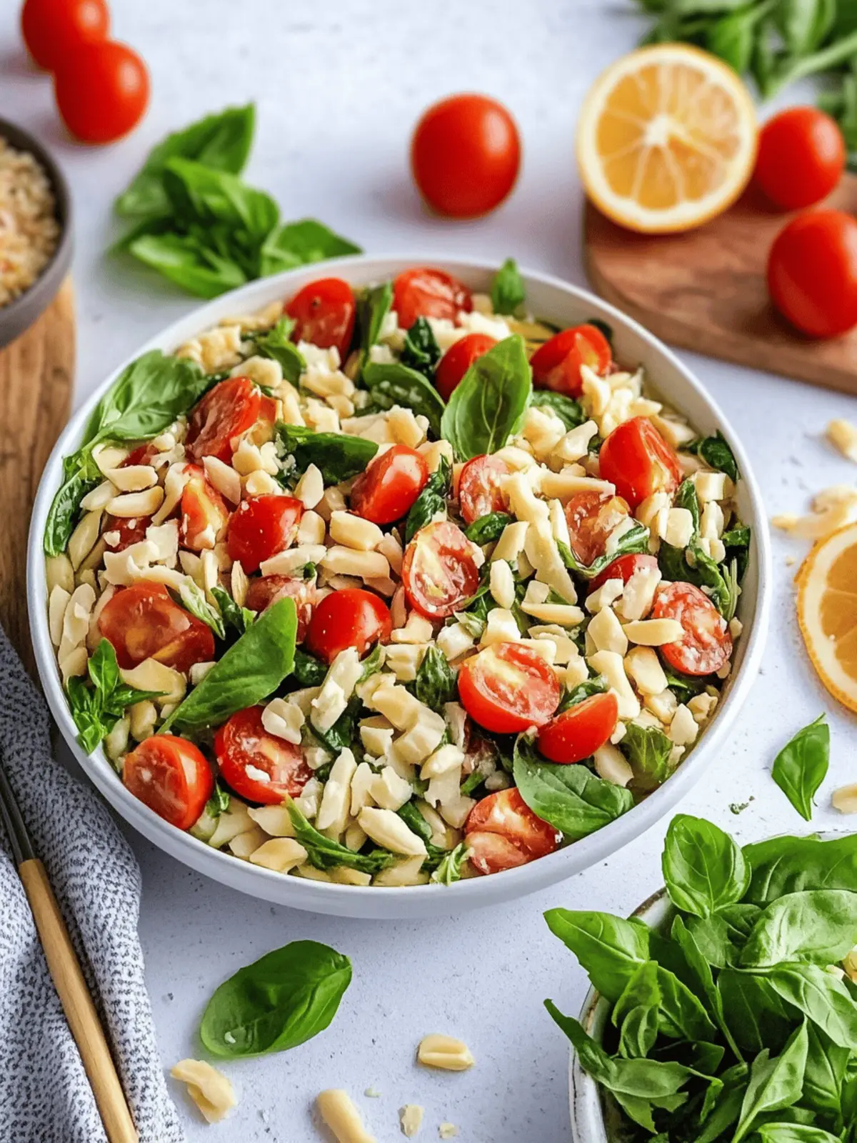 Italienischer Orzo Salat Rezept