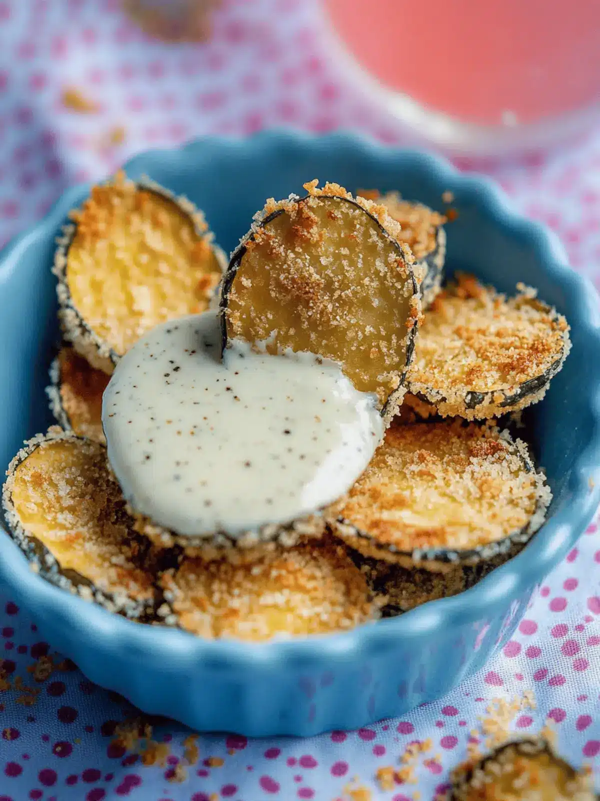 Zucchini-Chips im Airfryer