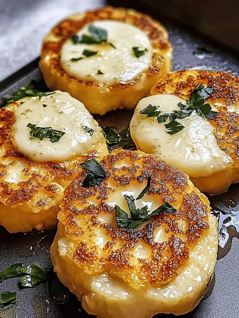 Mozzarella-Blumenkohlsteaks