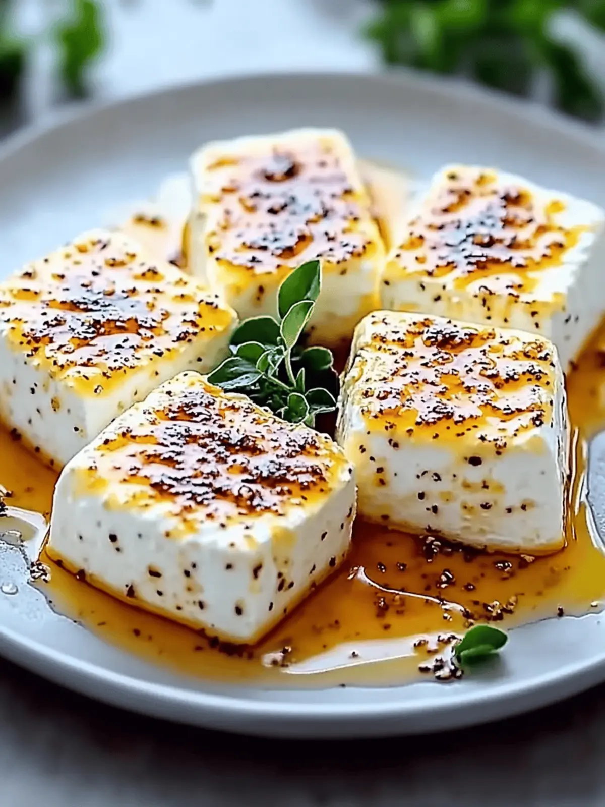 Knuspriger Feta im Airfryer – Einfach & Lecker 4 Feta im Airfryer