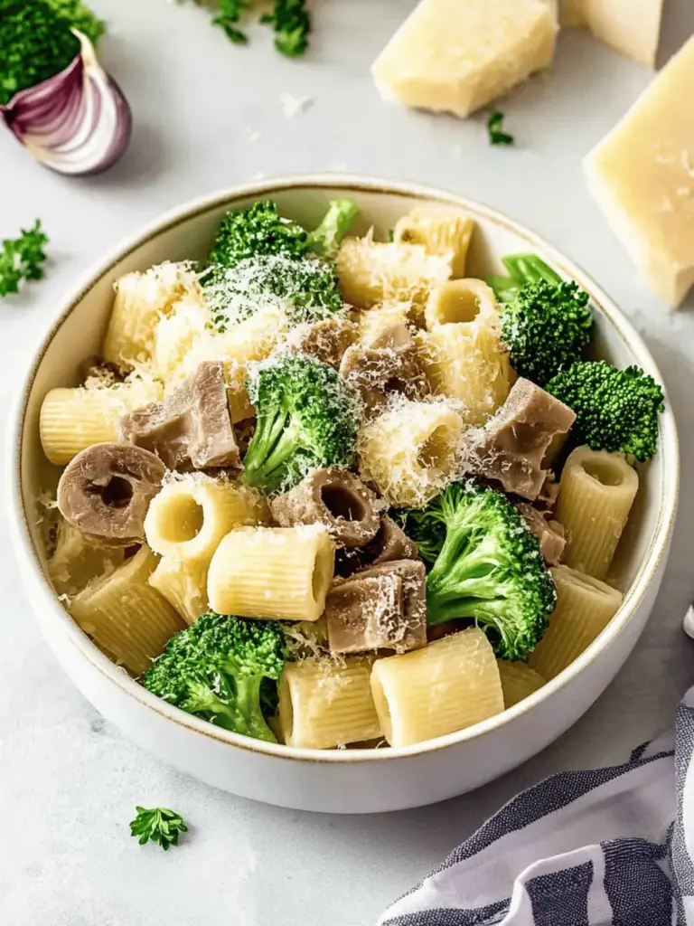 Vegane Pilz-Brokkoli-Pasta
