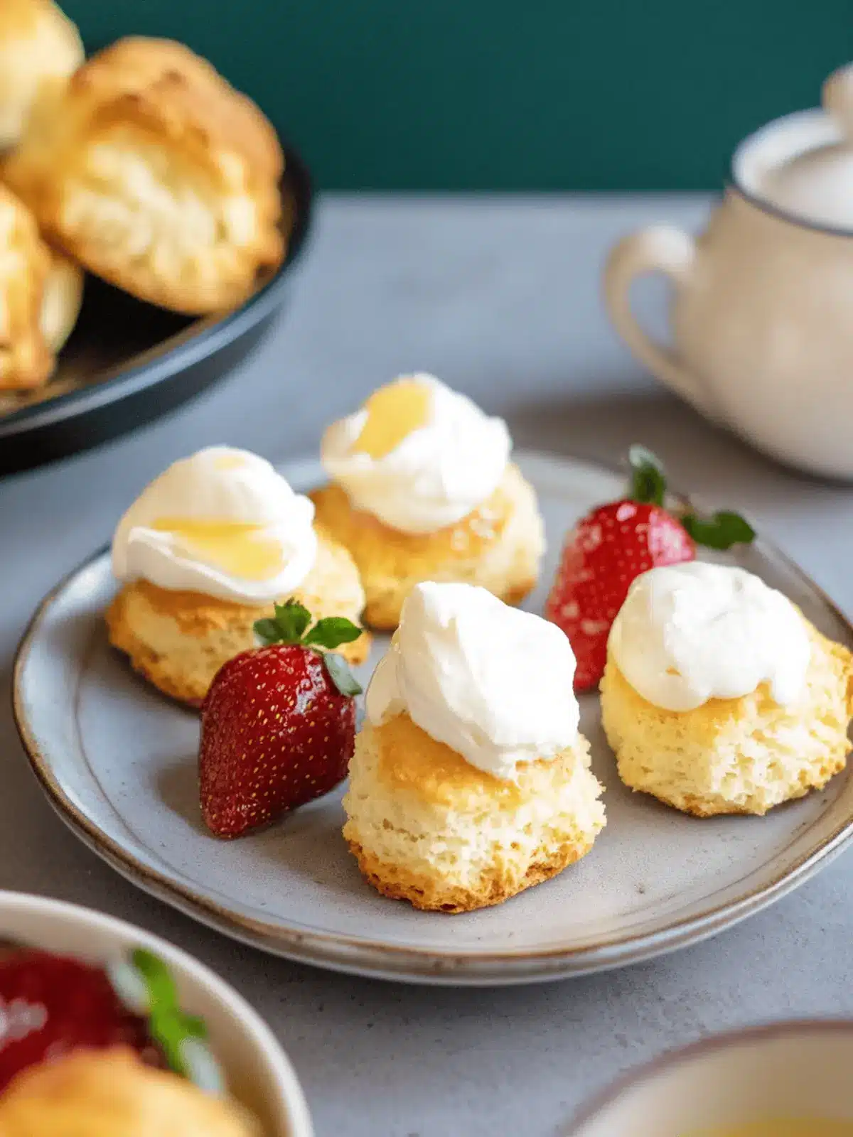 Limonade Scones aus der Heißluftfritteuse: Blitzschnell und Lecker! 2 Limonade Scones aus der Heißluftfritteuse