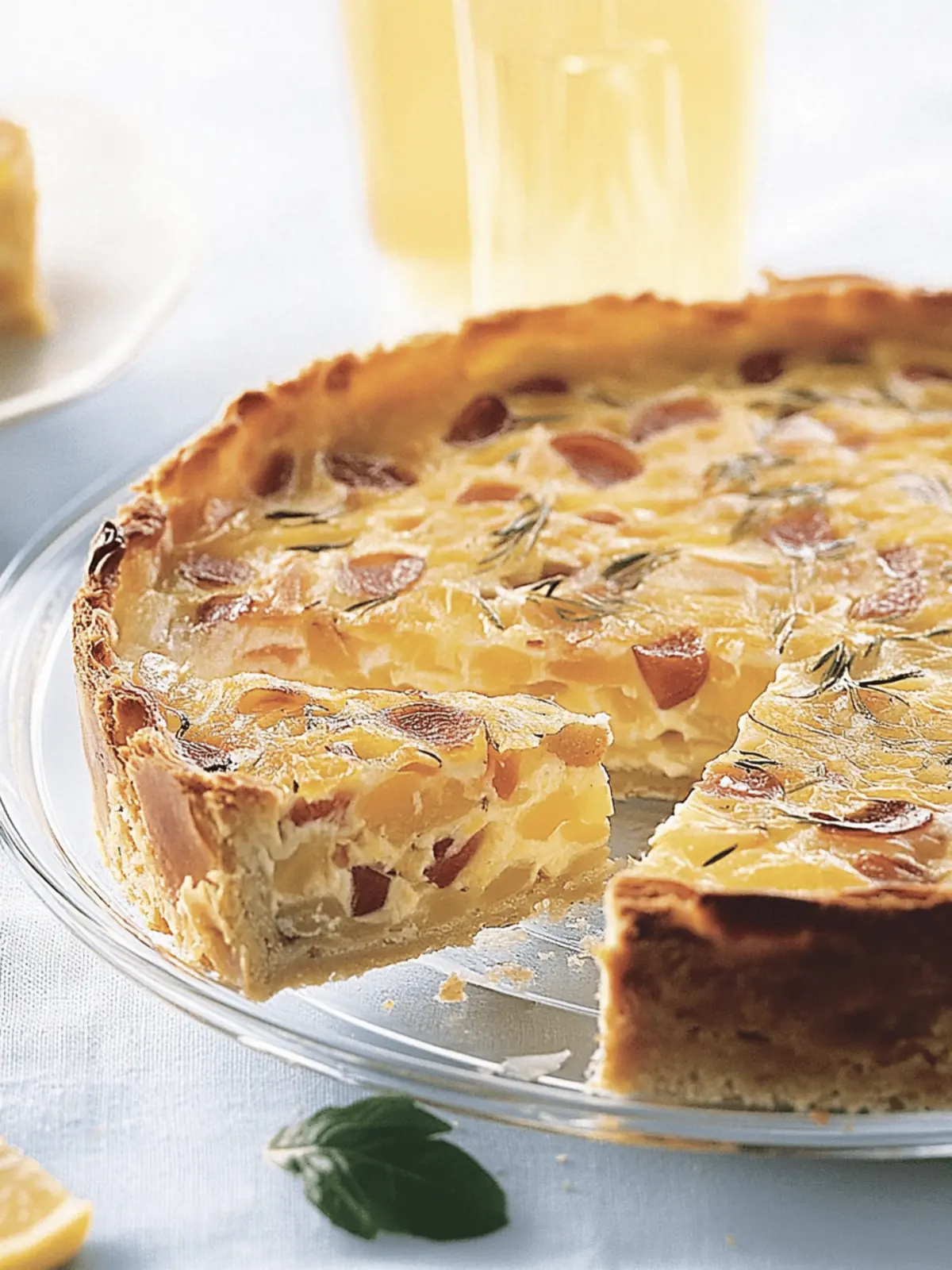 Saftiger Zwiebelkuchen mit Hefeteig für den Herbst 4 Juicy onion cake with yeast dough