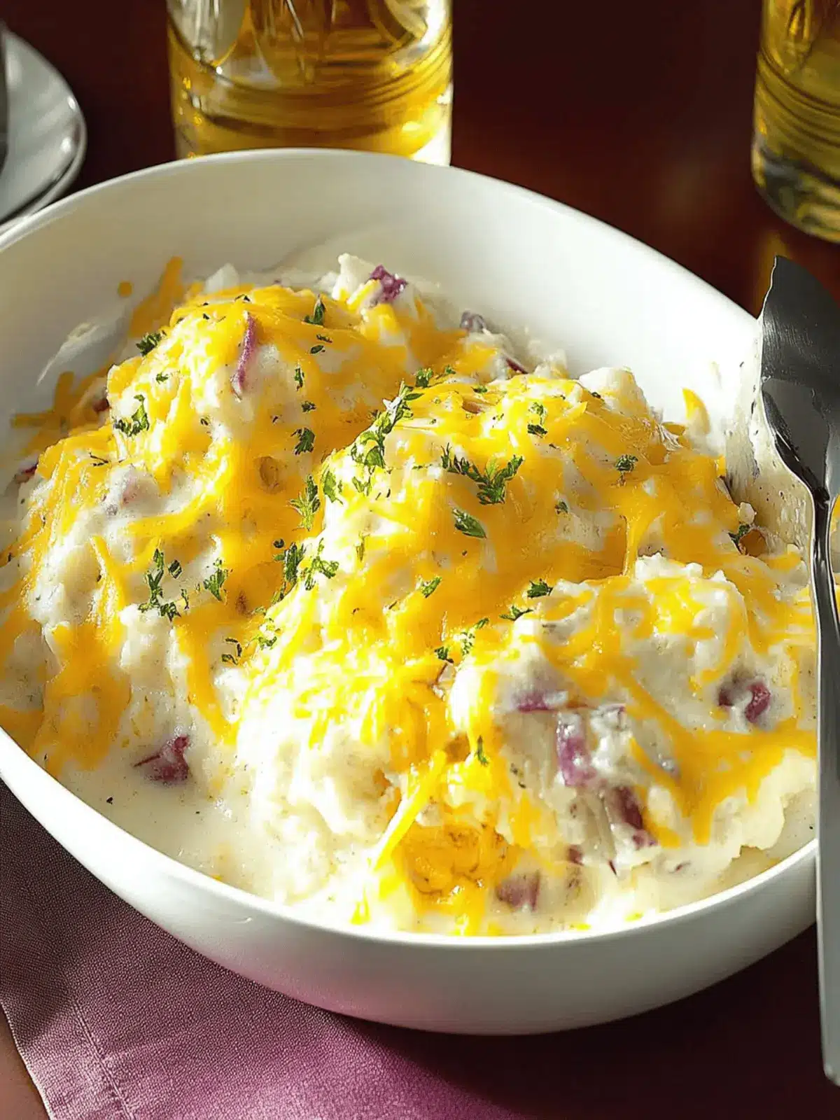 Beladene zerdrückte Kartoffeln für den perfekten Comfort Food 2 Beladene zerdrückte Kartoffeln