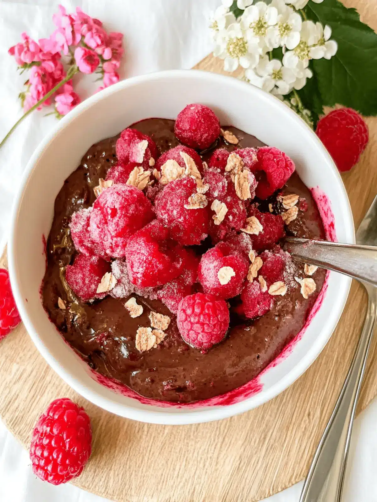 Vegane gebackene Haferflocken mit Himbeeren – Lecker & Gesund 4 Vegane gebackene Haferflocken mit Himbeeren