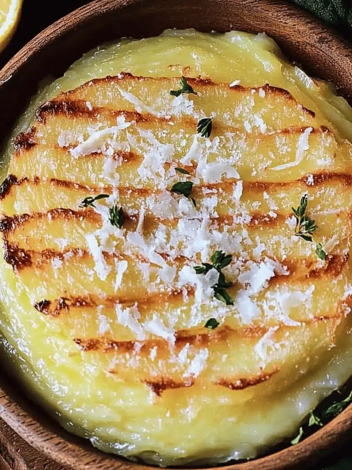 Gebackene Kartoffeln mit Parmesan und Knoblauch genießen 3 Baked mashed potatoes with parmesan & garlic