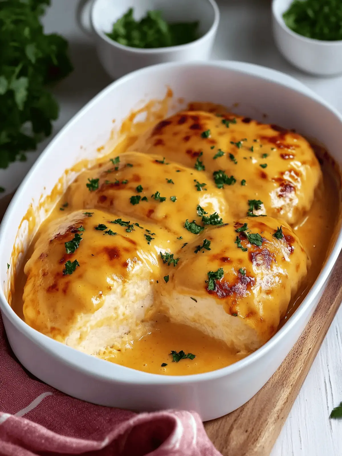Hähnchenbrust in Frischkäse-Sauce