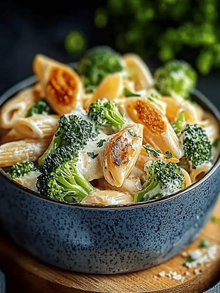 Hähnchen Brokkoli Pasta Cremig