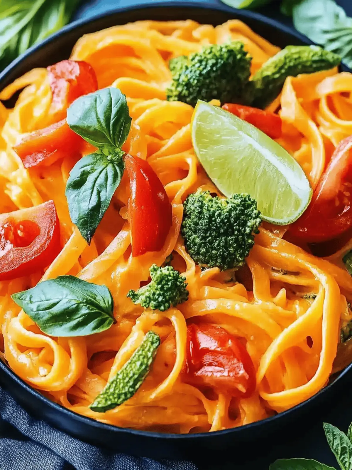 Thai Rote Curry Nudeln