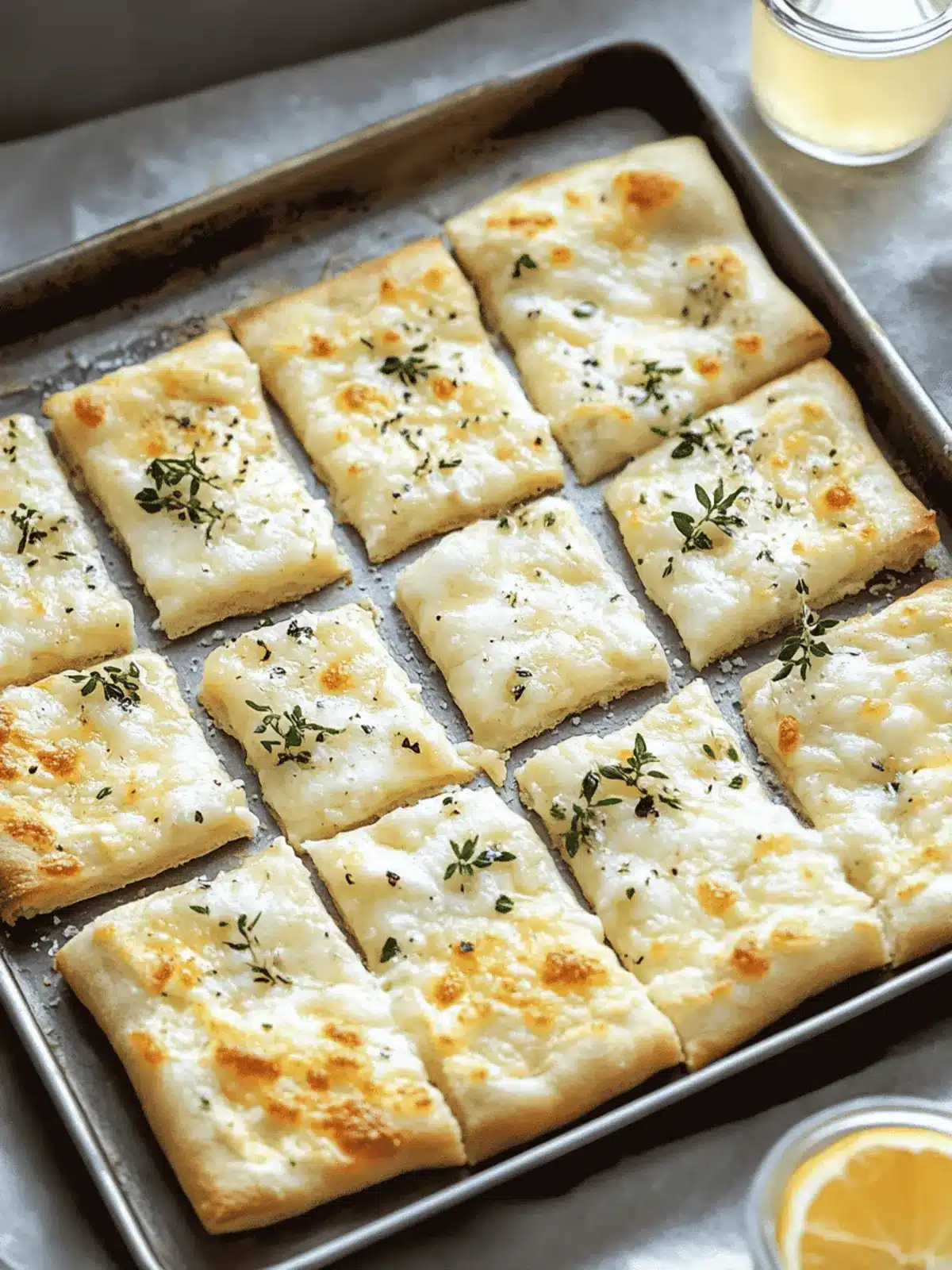 Hüttenkäse-Fladenbrot