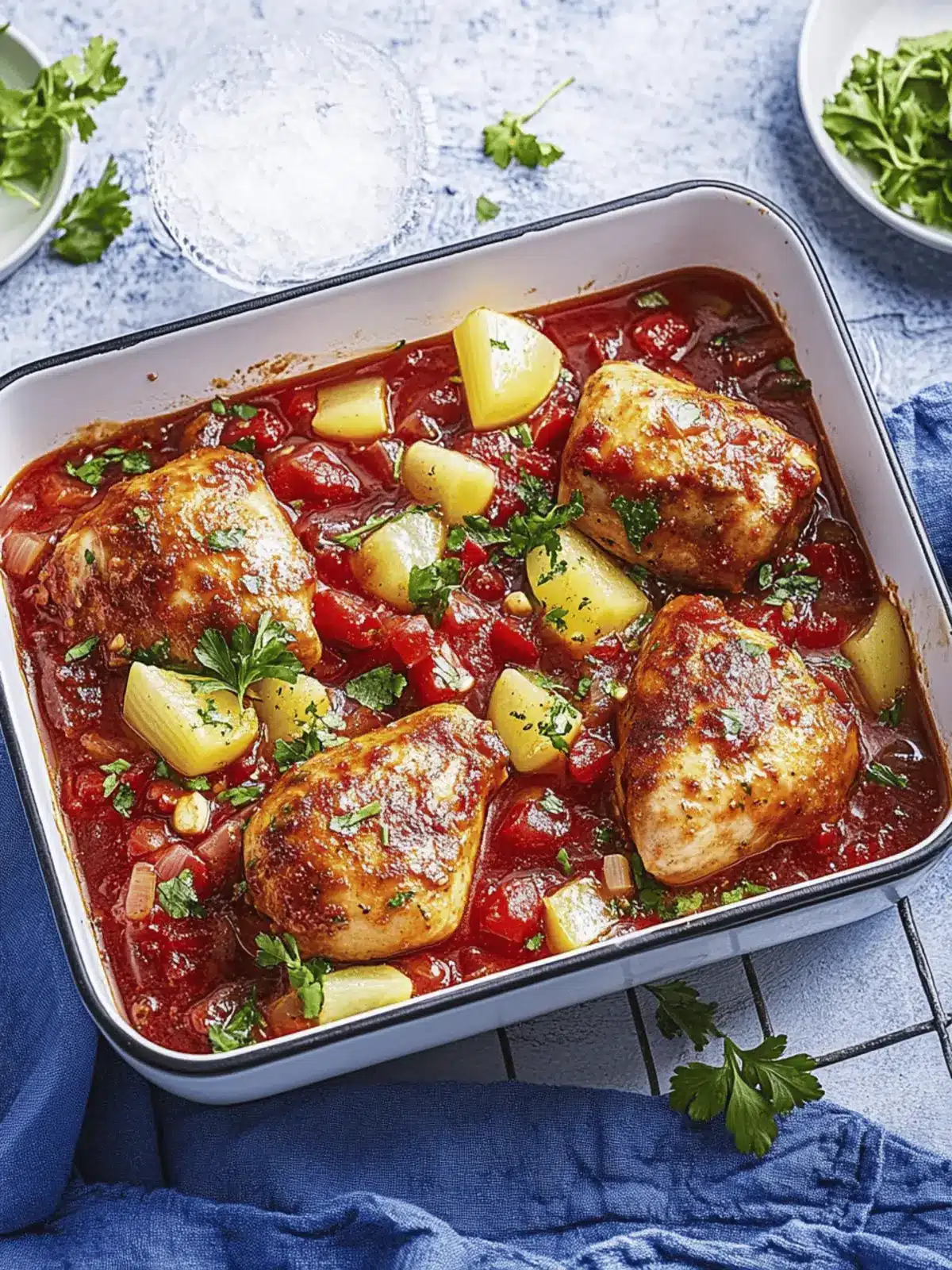 Feines Hähnchen