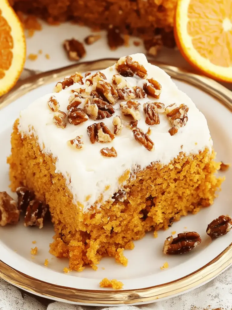 Kürbiskuchen mit Frischkäse-Frosting