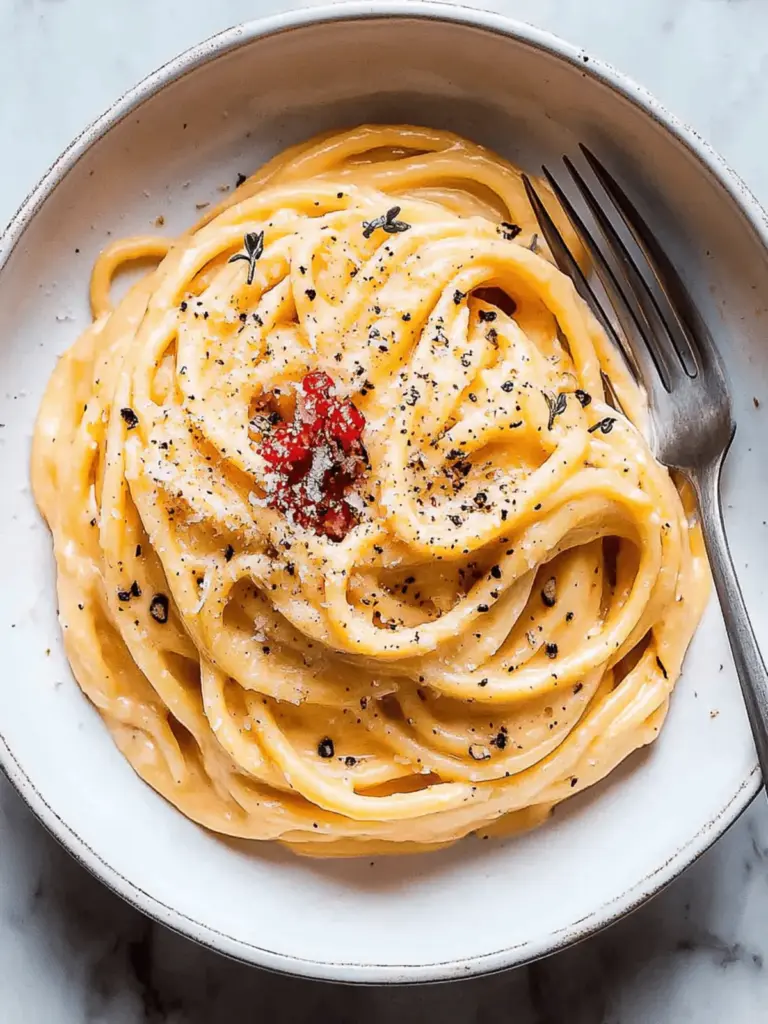 Geräucherte Tofu-Carbonara
