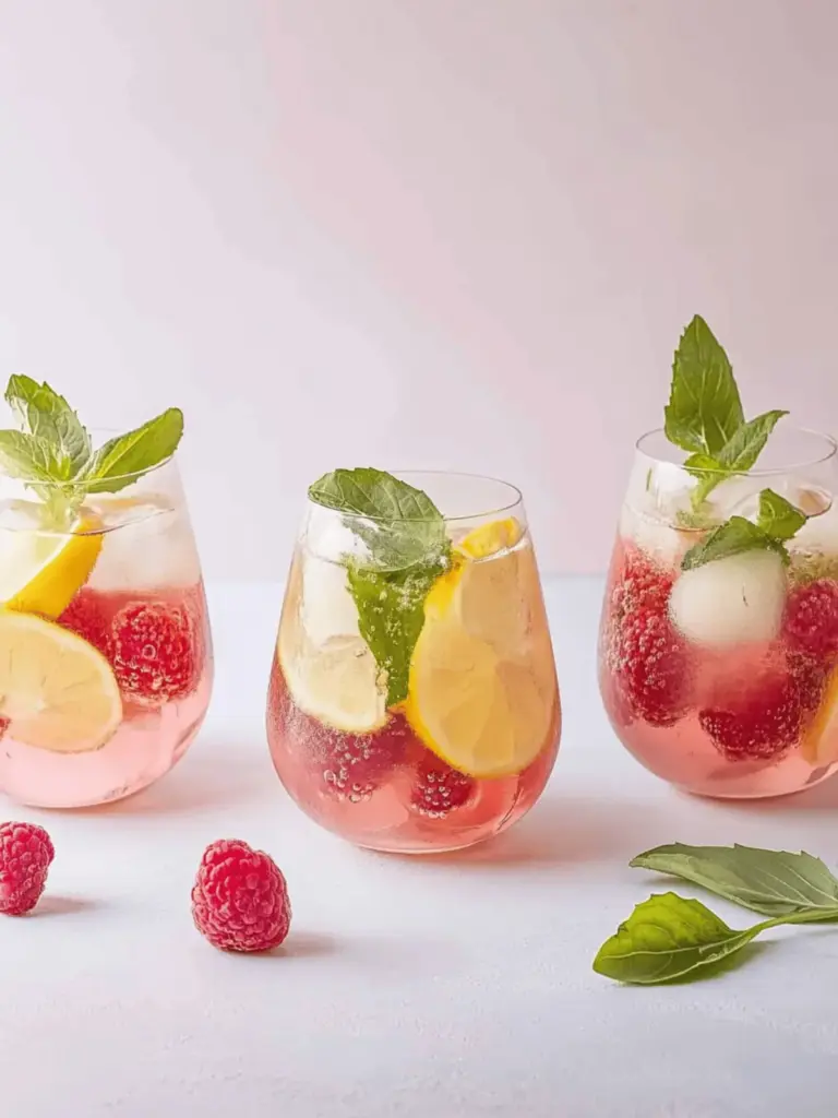 Himbeer-Limette Gin Tonic