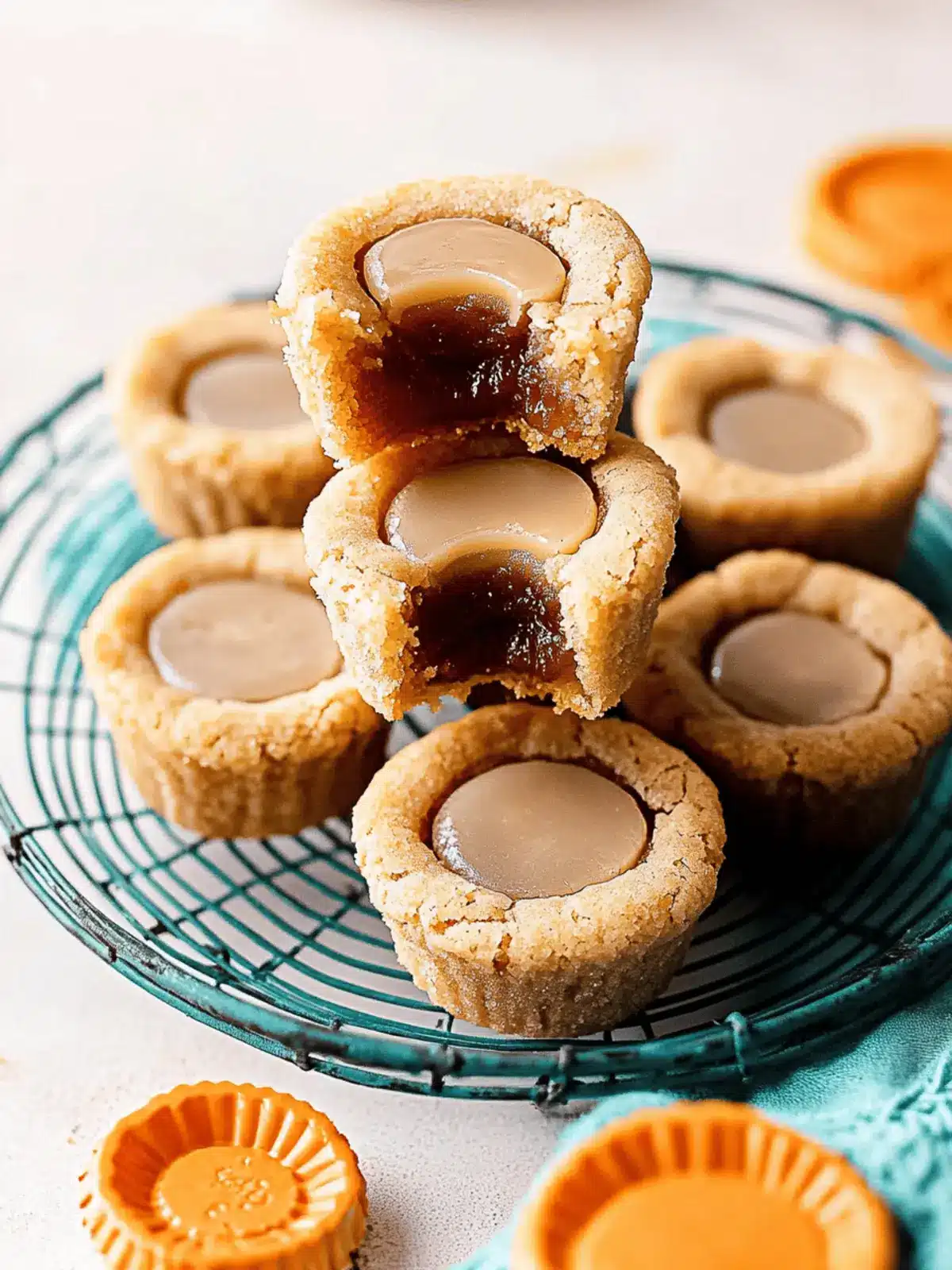 Erdnussbutterkeksschalen ganz einfach selbst machen 4 Erdnussbutterkeksschalen