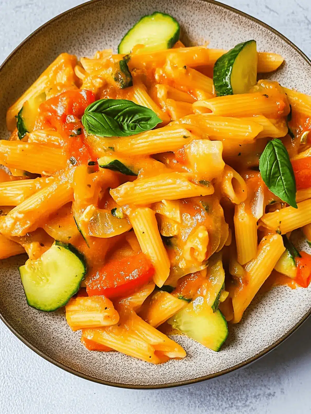 Pasta mit Gemüse