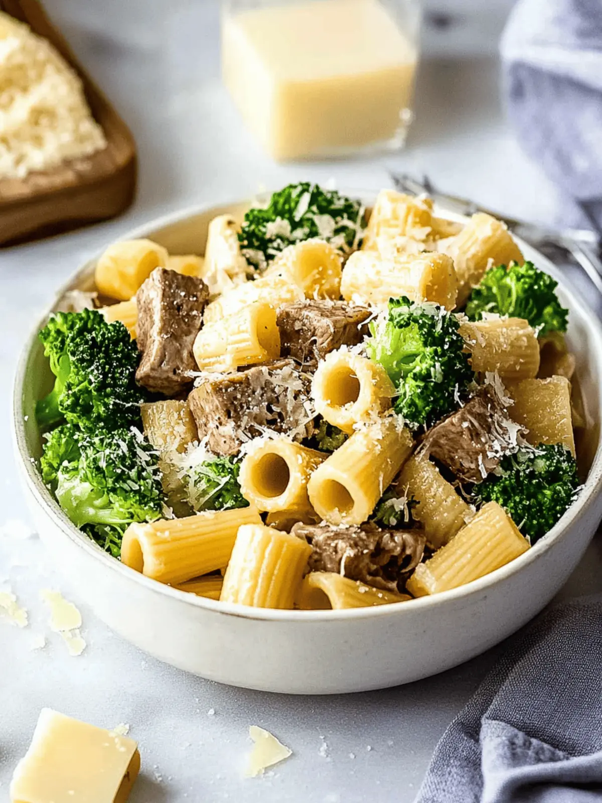Vegane Pilz-Brokkoli-Pasta