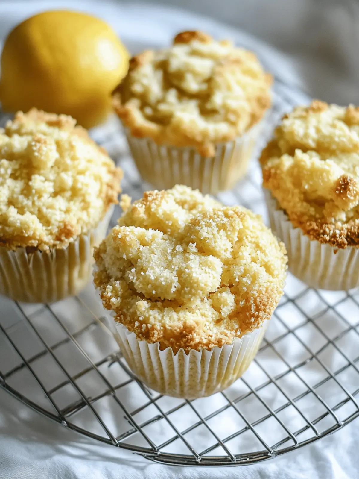 Apfel-Muffins mit knusprigen Streuseln