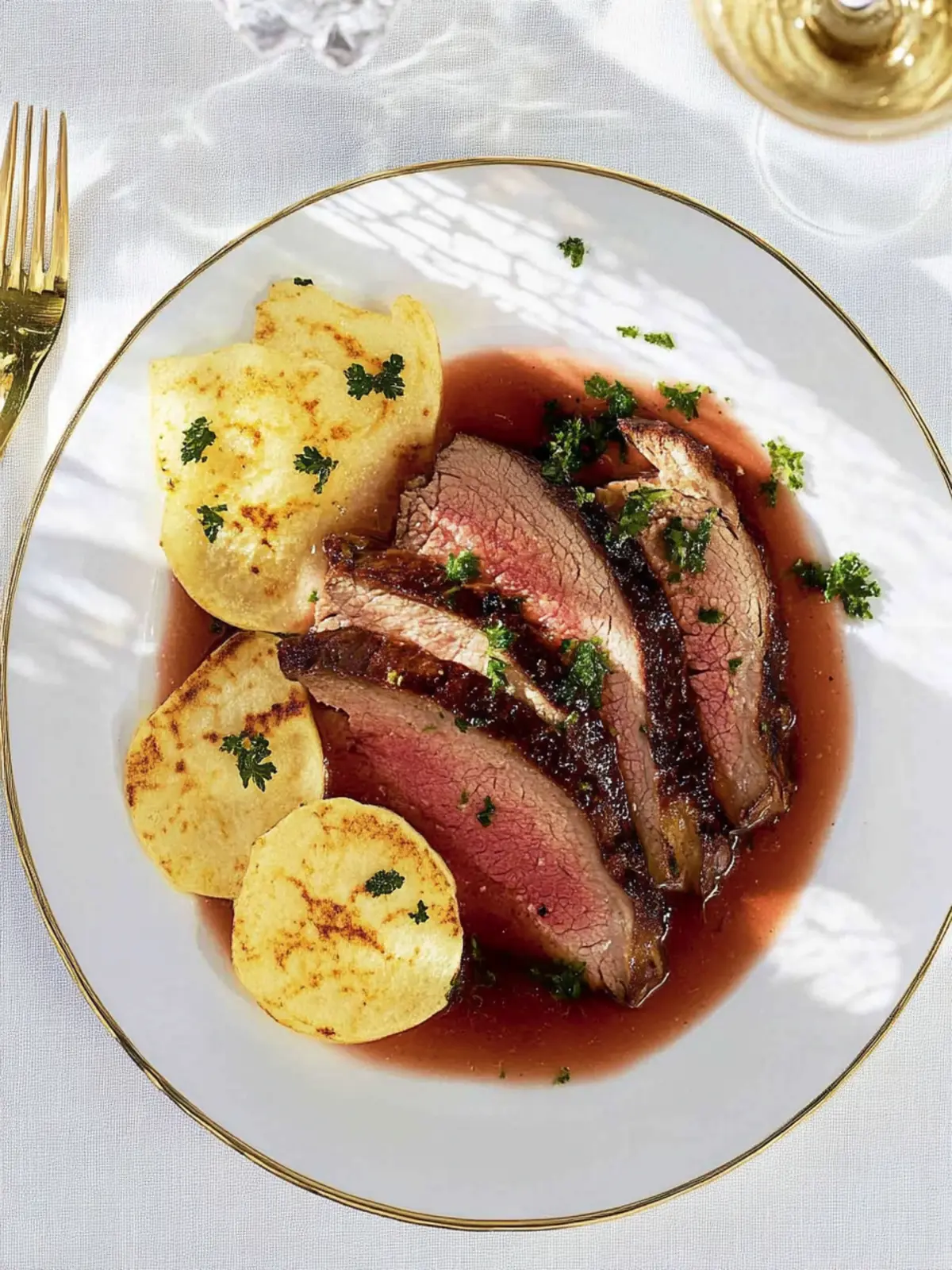 Saftiger Schmorbraten mit viel Sauce für Genießer 3 Saftiger Schmorbraten mit viel Sauce