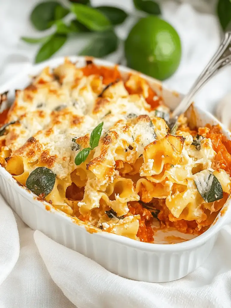 Vegetarischer Nudelauflauf