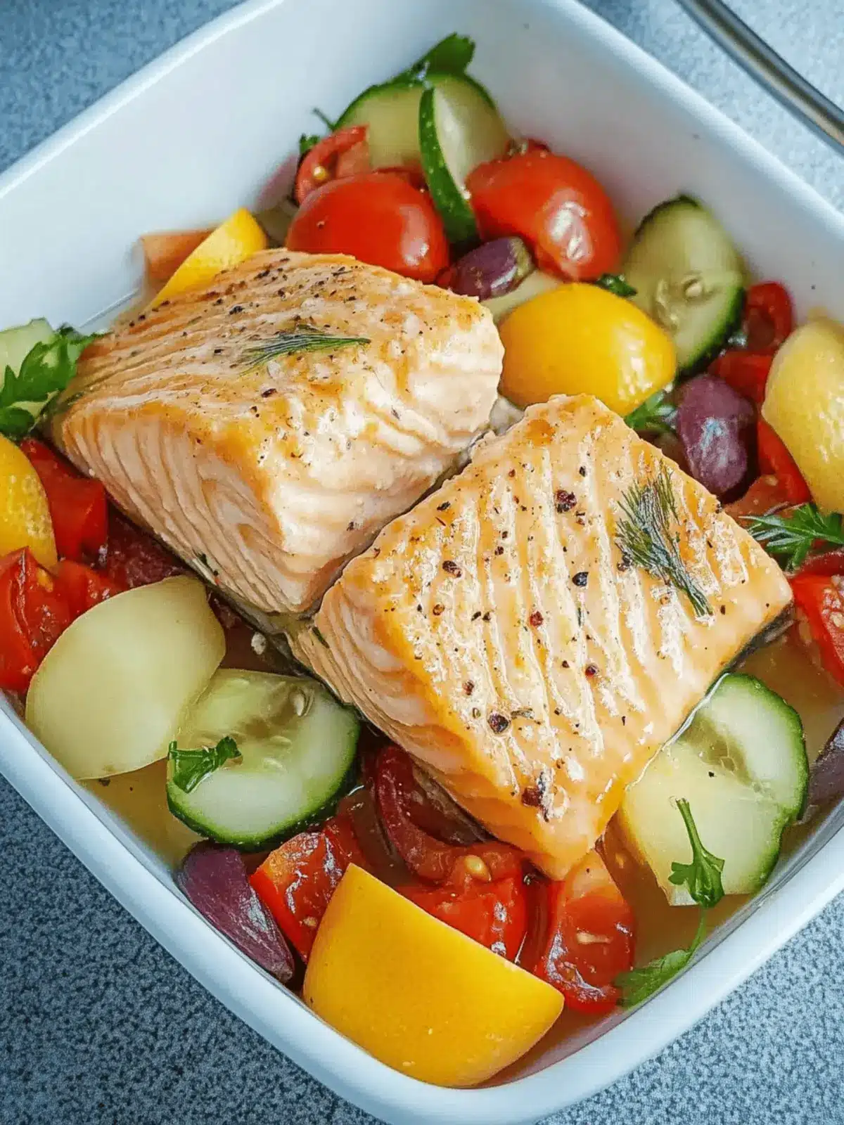 Ofengemüse mit Lachs: Gesund und einfach zubereitet 3 Ofengemüse mit Lachs