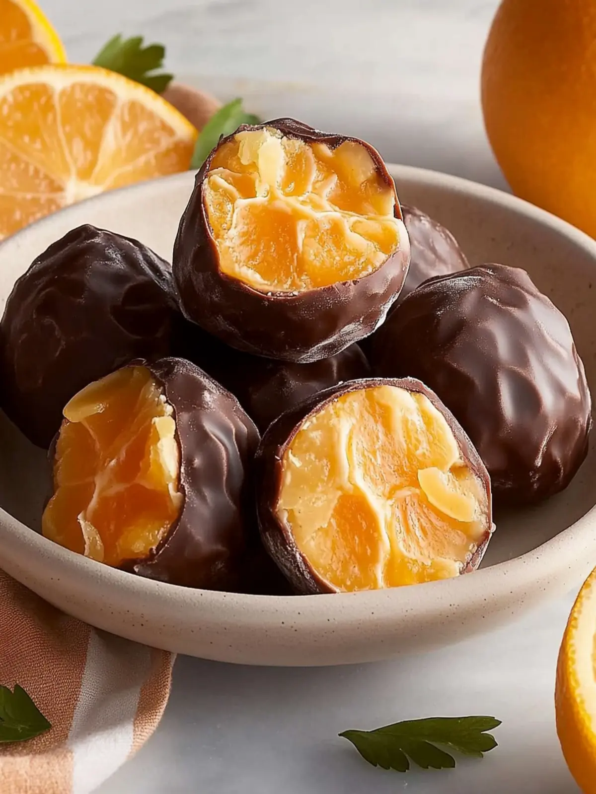Orangen-Schoko-Pralinen für deine süße Auszeit 3 Orangen-Schoko-Pralinen