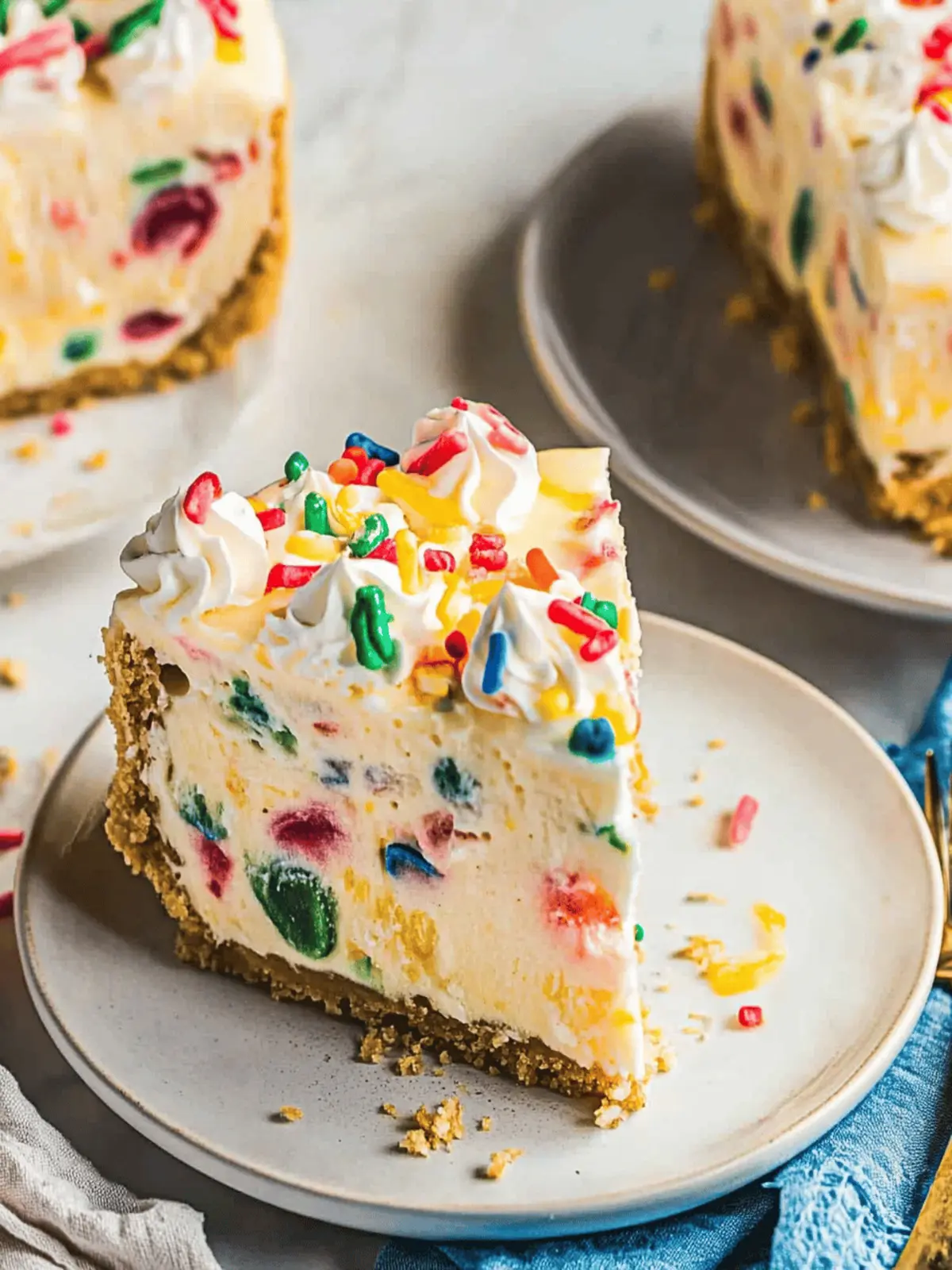 Funfetti Käsekuchen für deine nächste Feier 3 Funfetti Käsekuchen