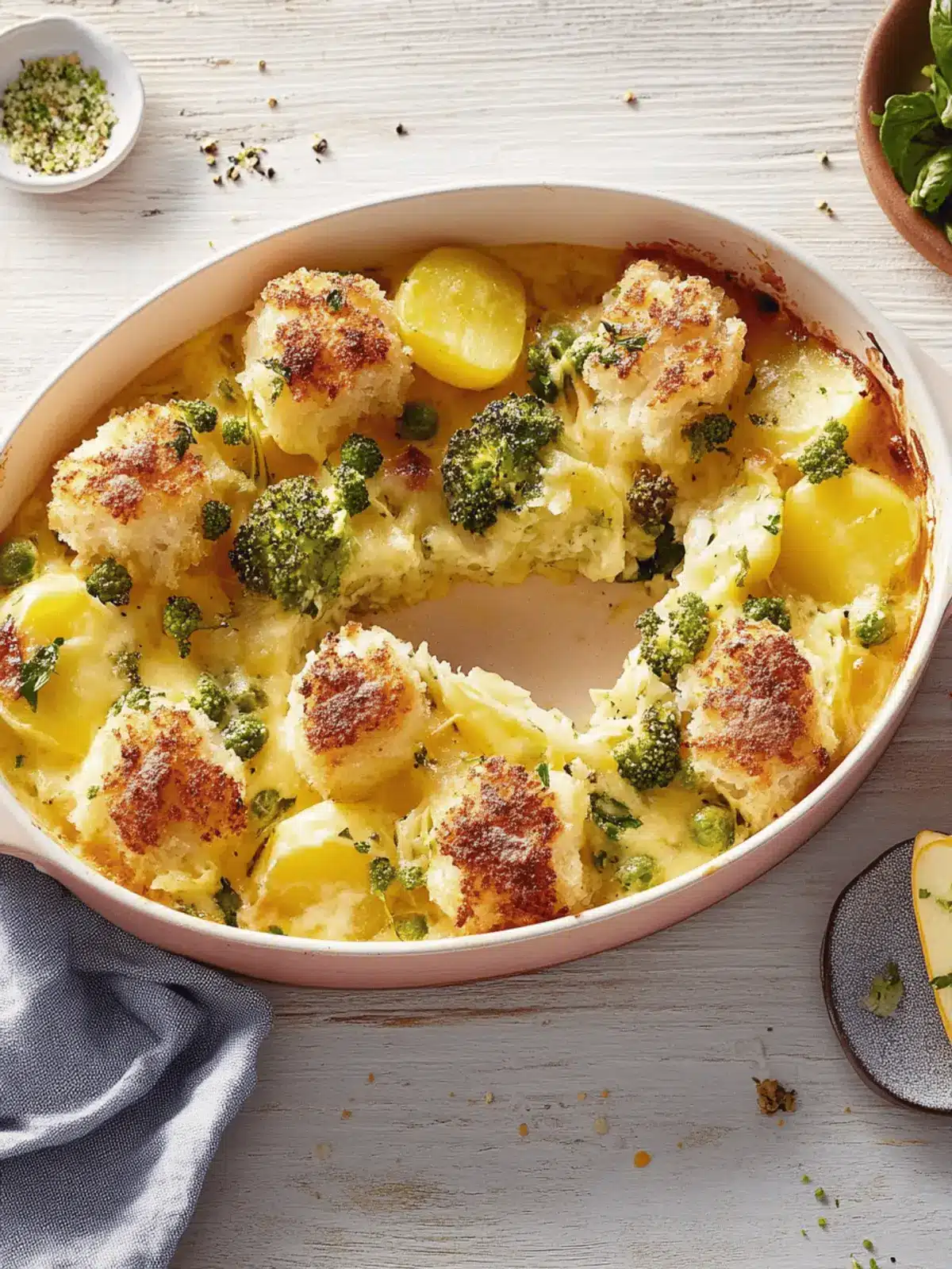 Rosenkohl-Kartoffel-Auflauf