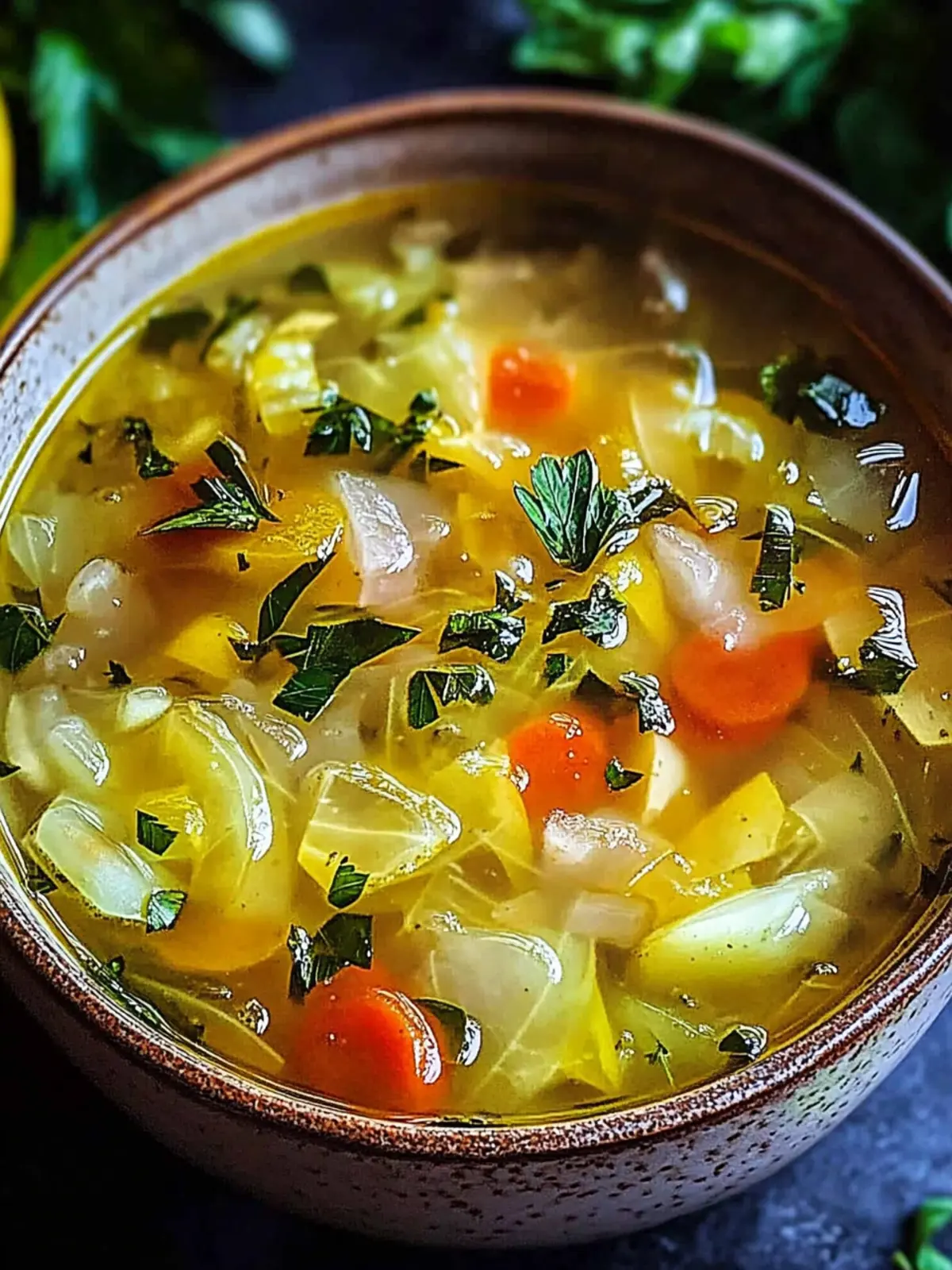 Einfache Detox Kohlsuppe für frische Vitalität 3 Einfache Detox Kohlsuppe