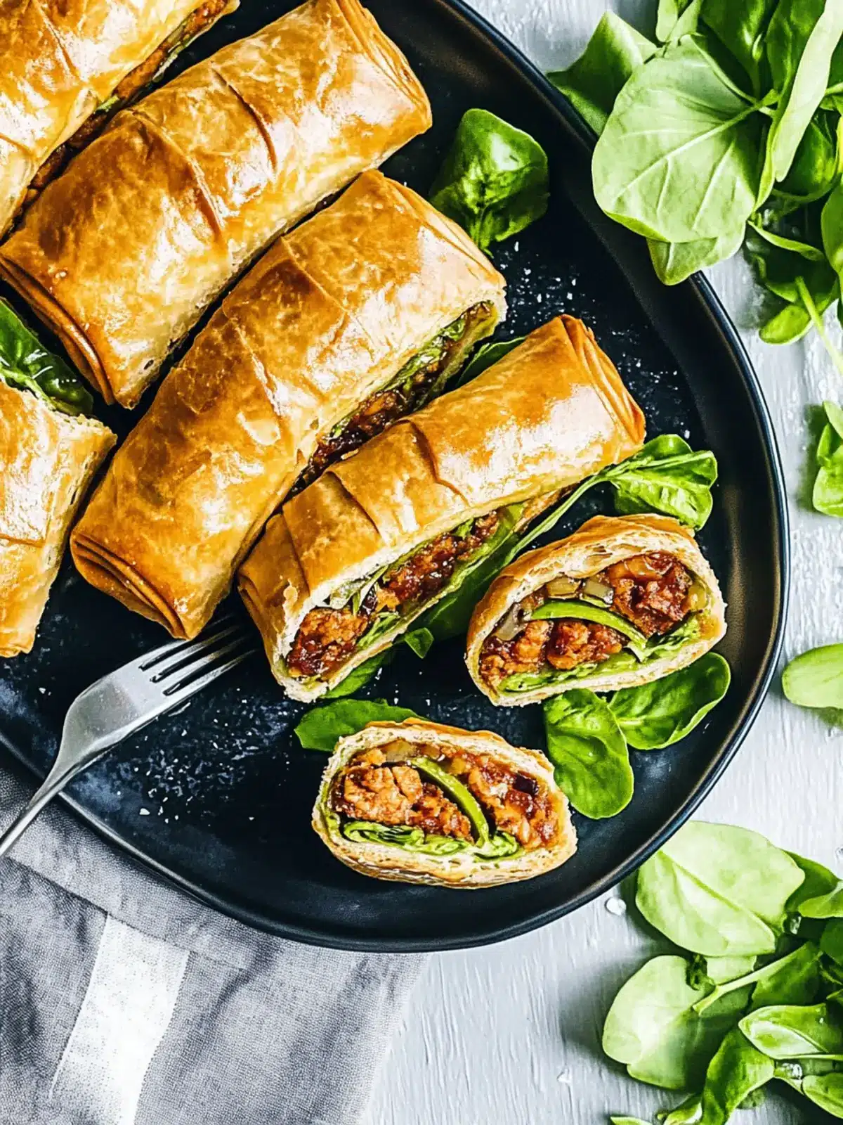 Puff Pastry Mit Hackfleisch Und Käse Begeistern 5 Puff pastry filled with minced meat and cheese