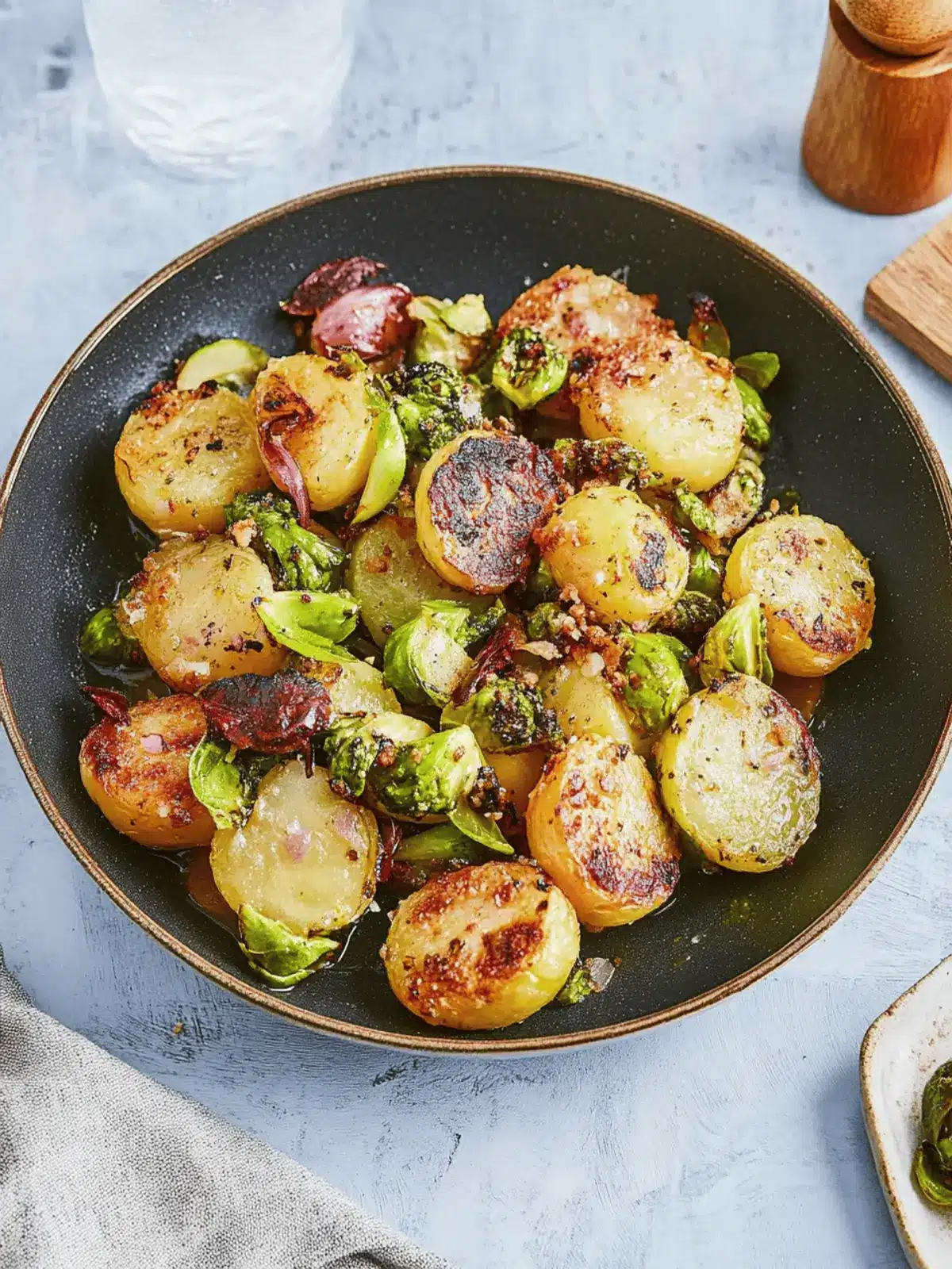 Rosenkohl Kartoffel Pfanne