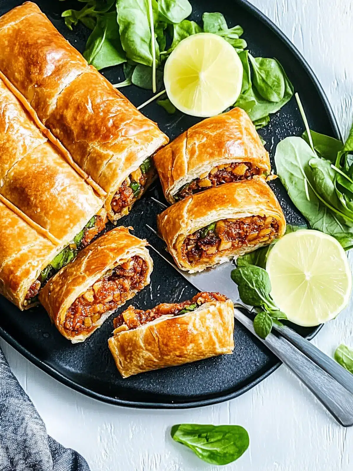 Puff Pastry Mit Hackfleisch Und Käse Begeistern 4 Puff pastry filled with minced meat and cheese