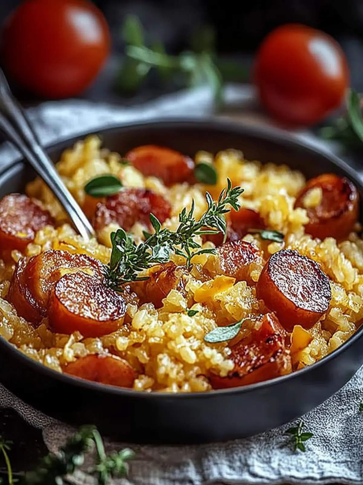 Wurst Reis Pfanne – Schnelles Wohlfühlessen 3 Wurst Reis Pfanne