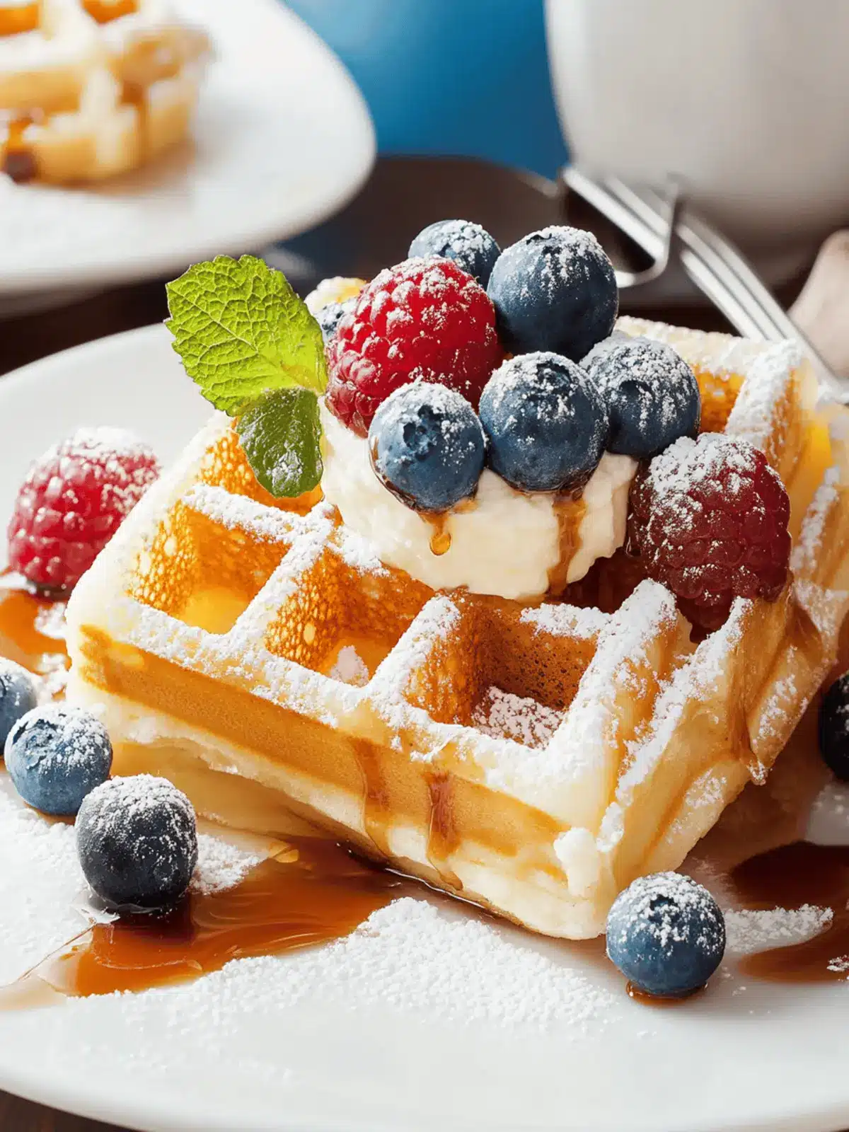 Käsekuchen Waffeln für den perfekten Genuss 4 Käsekuchen Waffeln