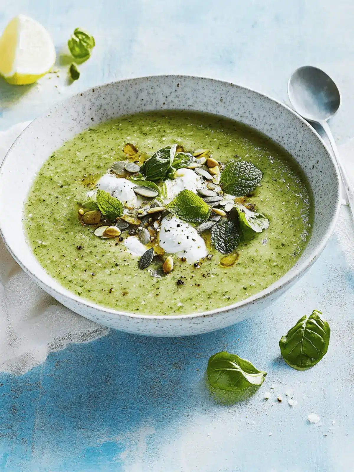 Cremige Brokkoli-Suppe mit extra Protein 4 Cremige Brokkoli-Suppe