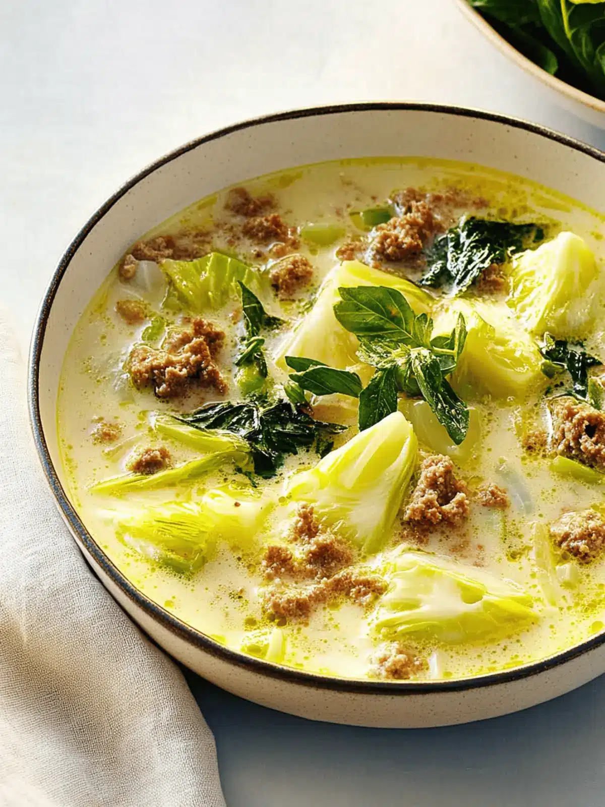 Käse Lauch Suppe Hackfleisch - Cremig und Herzhaft 5 Käse Lauch Suppe Hackfleisch