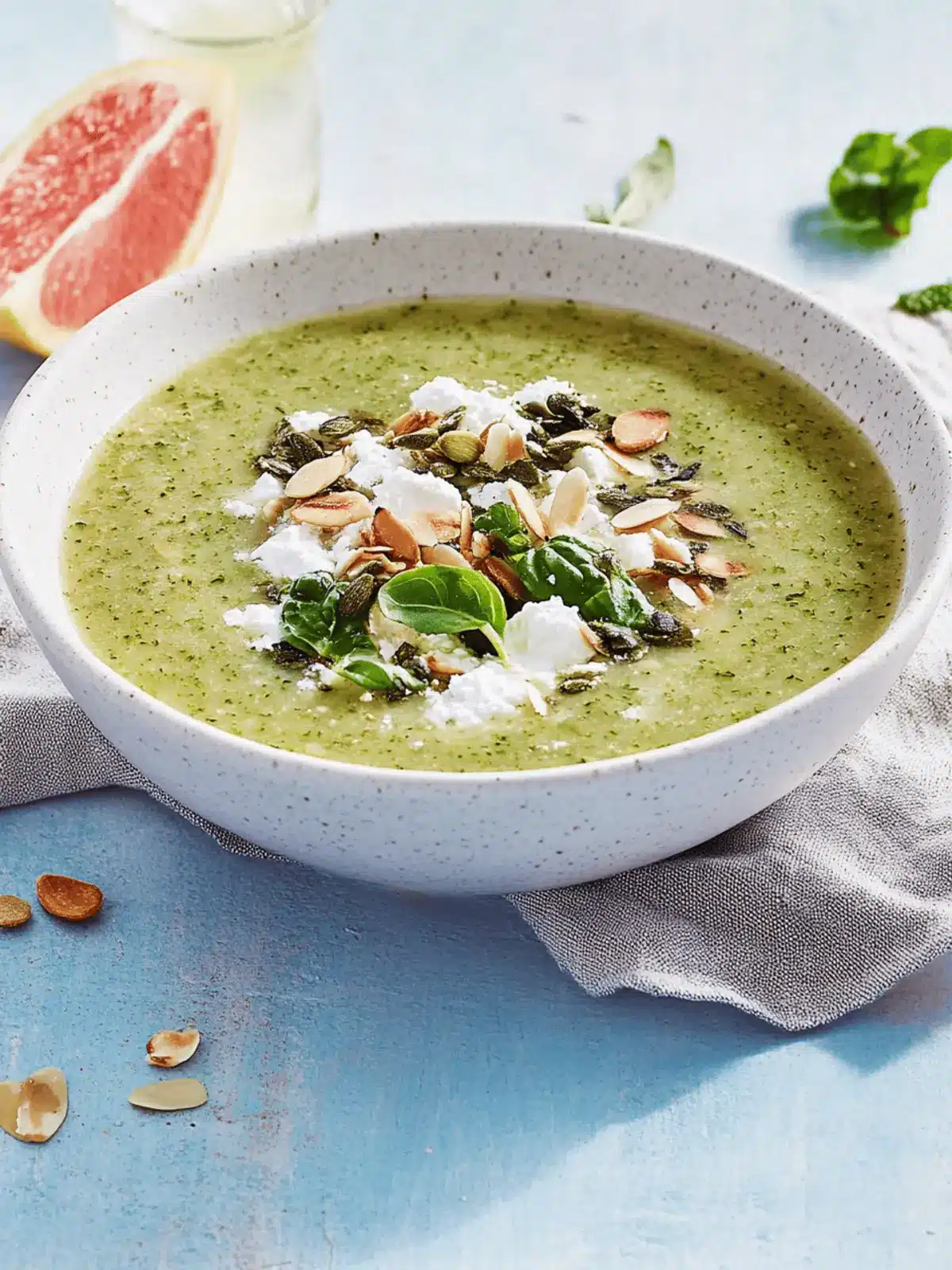 Cremige Brokkoli-Suppe mit extra Protein 3 Cremige Brokkoli-Suppe