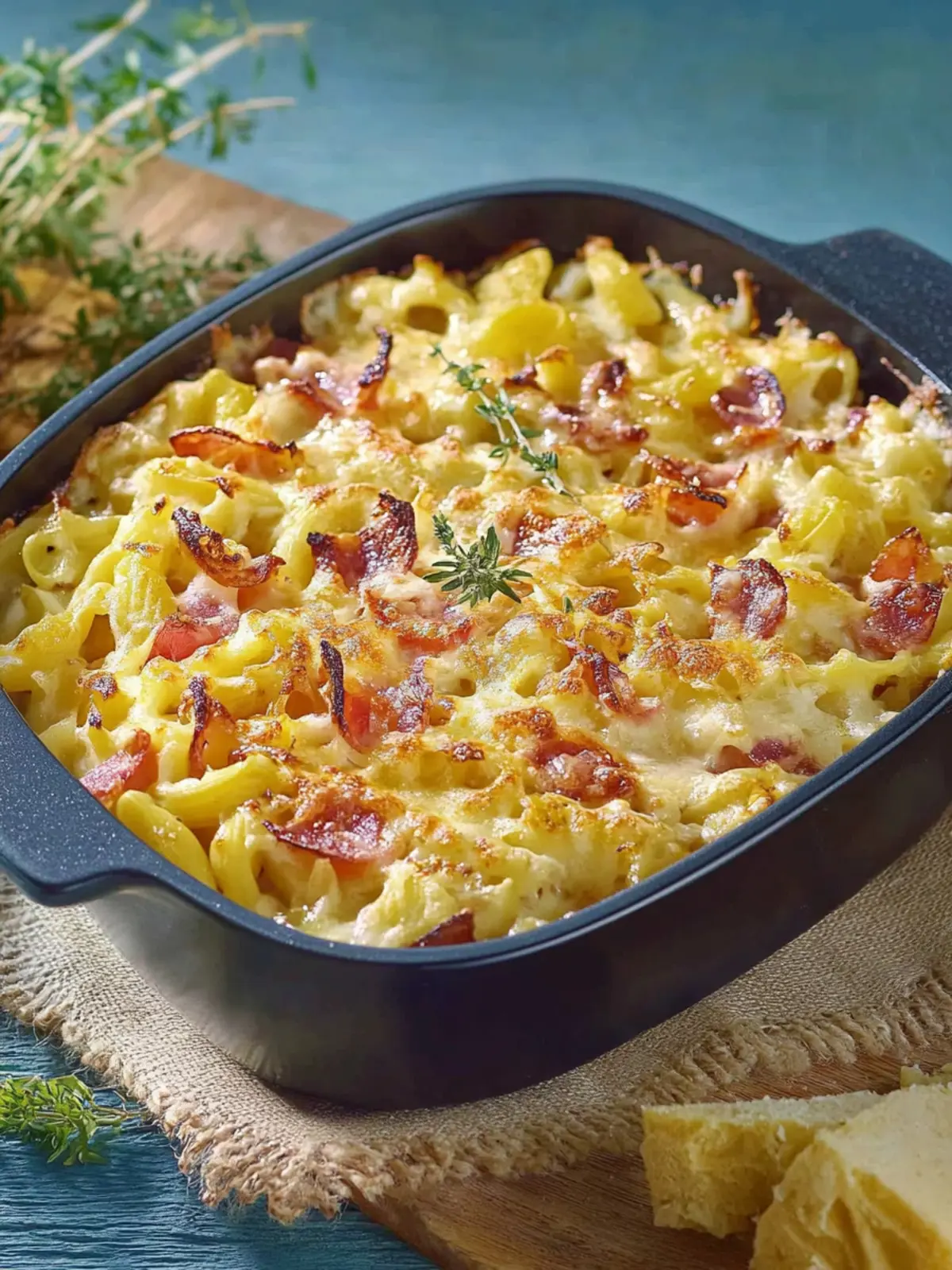 Spätzle-Auflauf mit Schinken: Ein Familienliebling 4 Spätzle-Auflauf mit Schinken