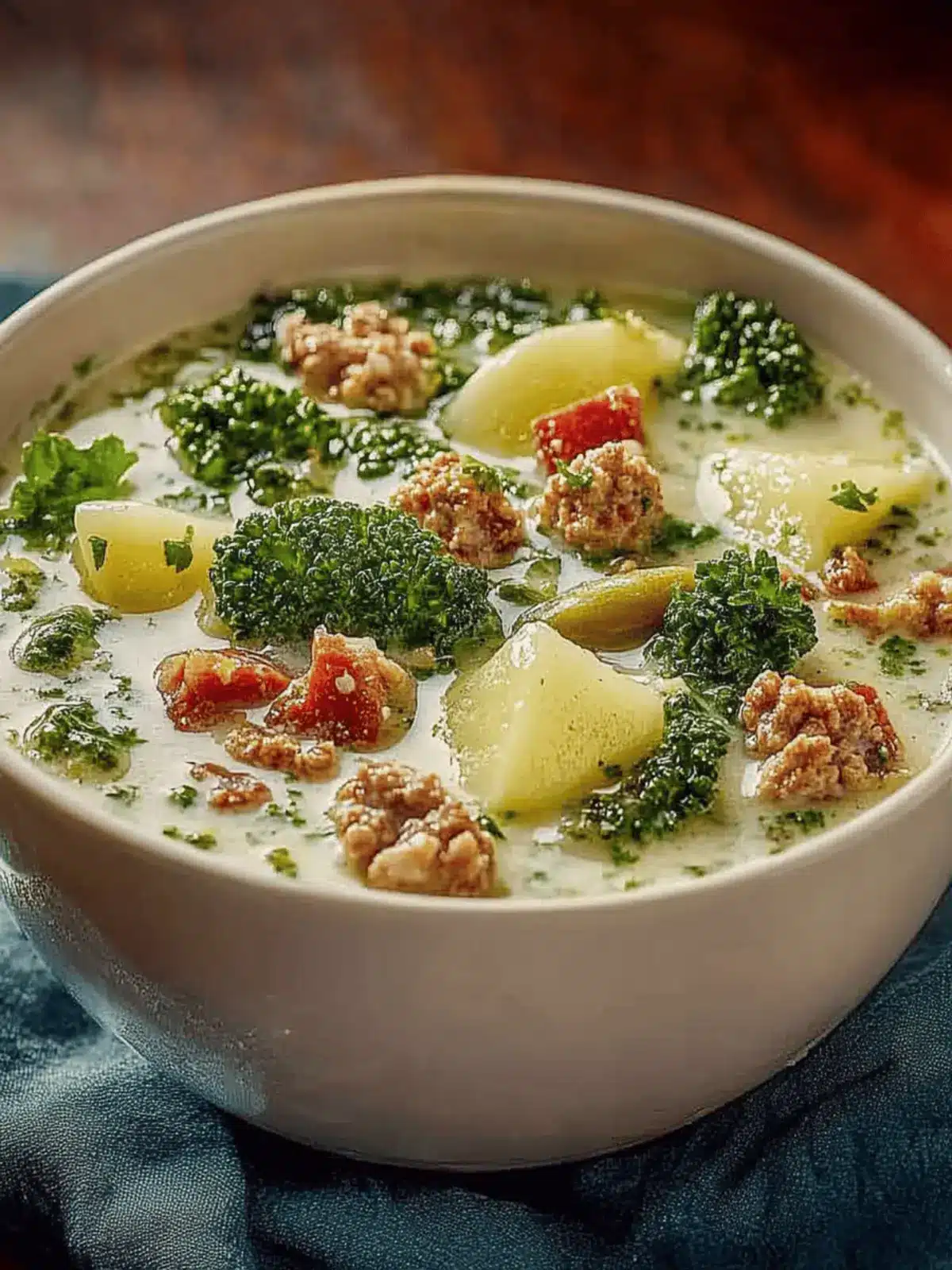 Herzhafte Grünkohl-Hack-Suppe mit Apfel für kalte Tage 4 Herzhafte Grünkohl-Hack-Suppe mit Apfel