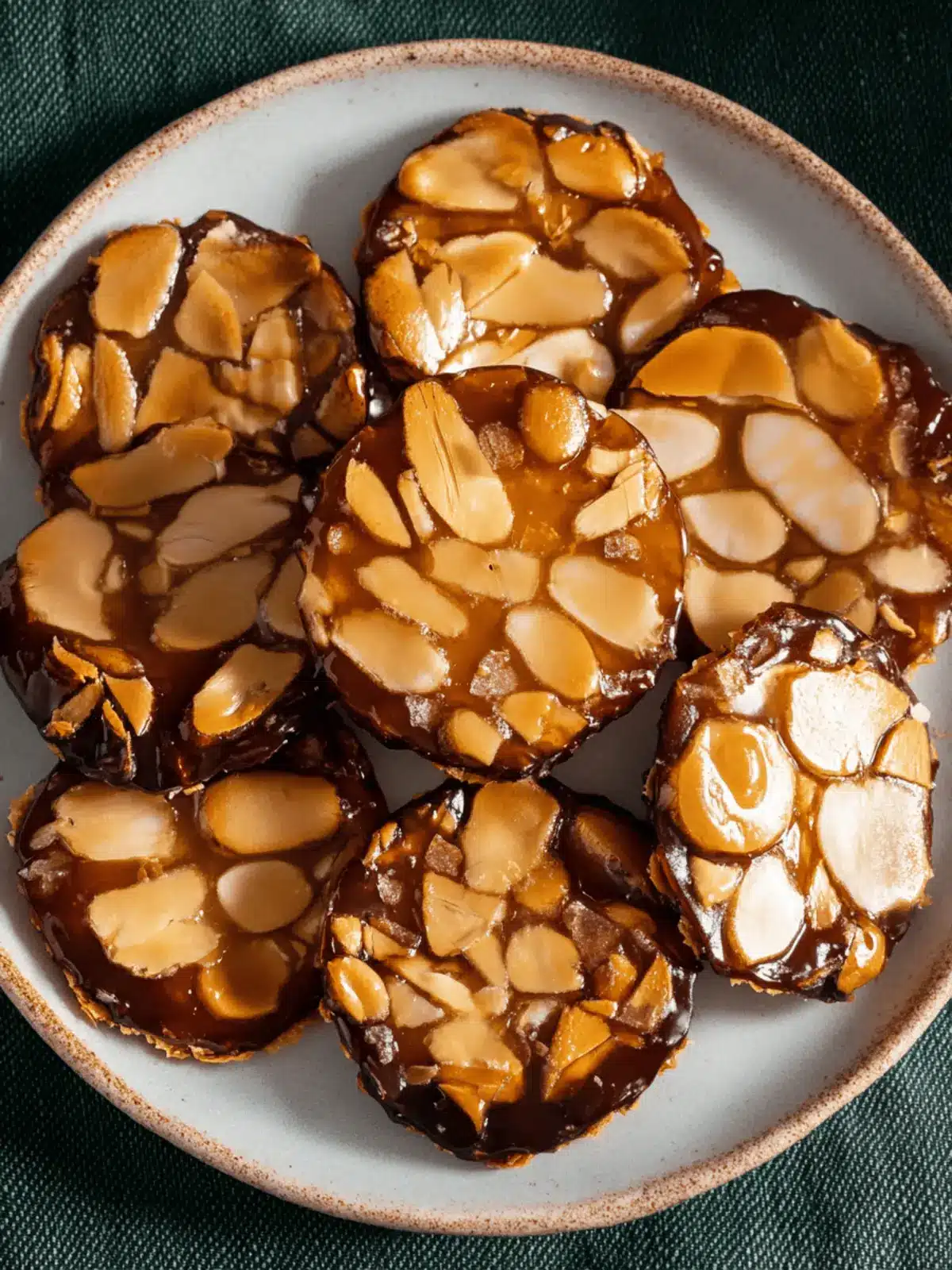 Leckere Florentiner-Plätzchen für jeden Anlass 4 Florentiner-Plätzchen