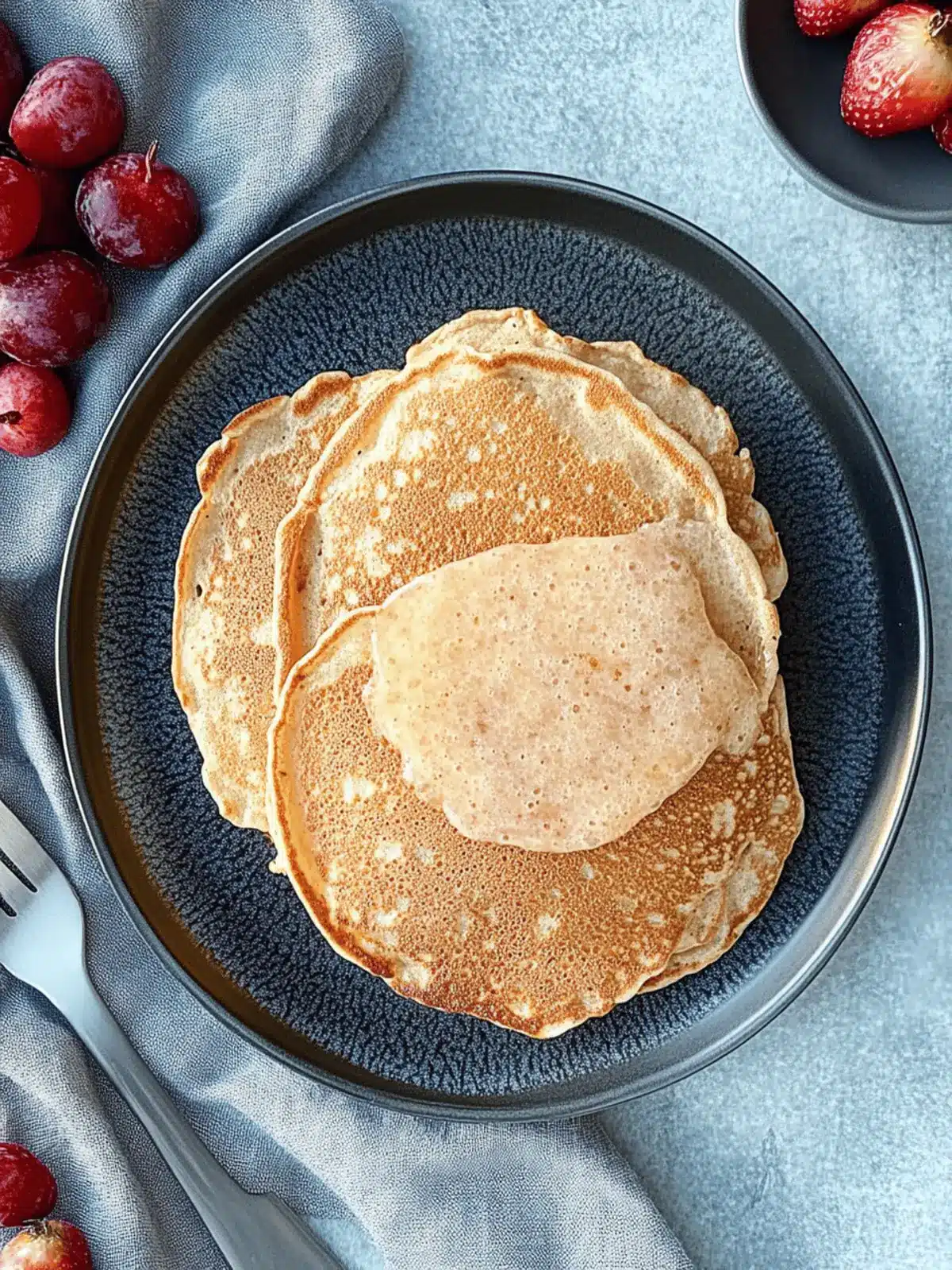 Quark-Apfel-Pfannkuchen für einen genialen Start 3 Quark-Apfel-Pfannkuchen