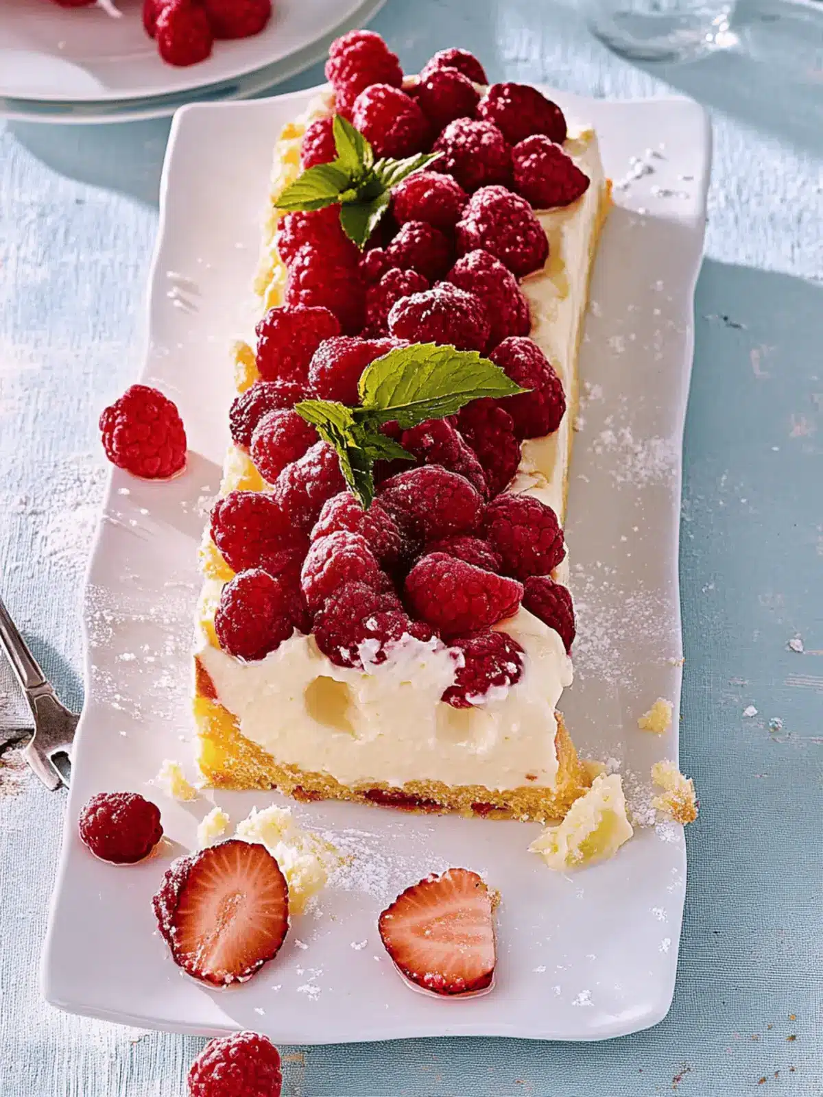 Weißer Schokoladen Himbeer Kuchen für jeden Anlass 2 Weißer Schokoladen Himbeer Kuchen